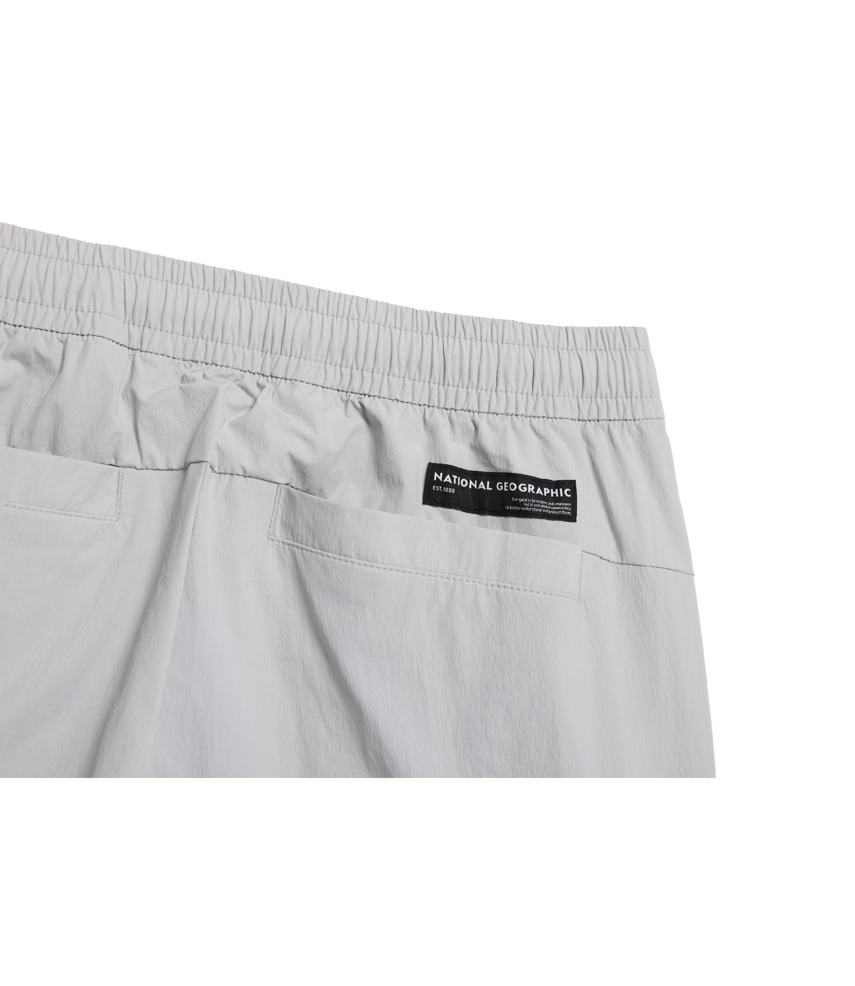 Women's ADELIE Light Woven Stretch Straight Pants<br>SILVER GREY