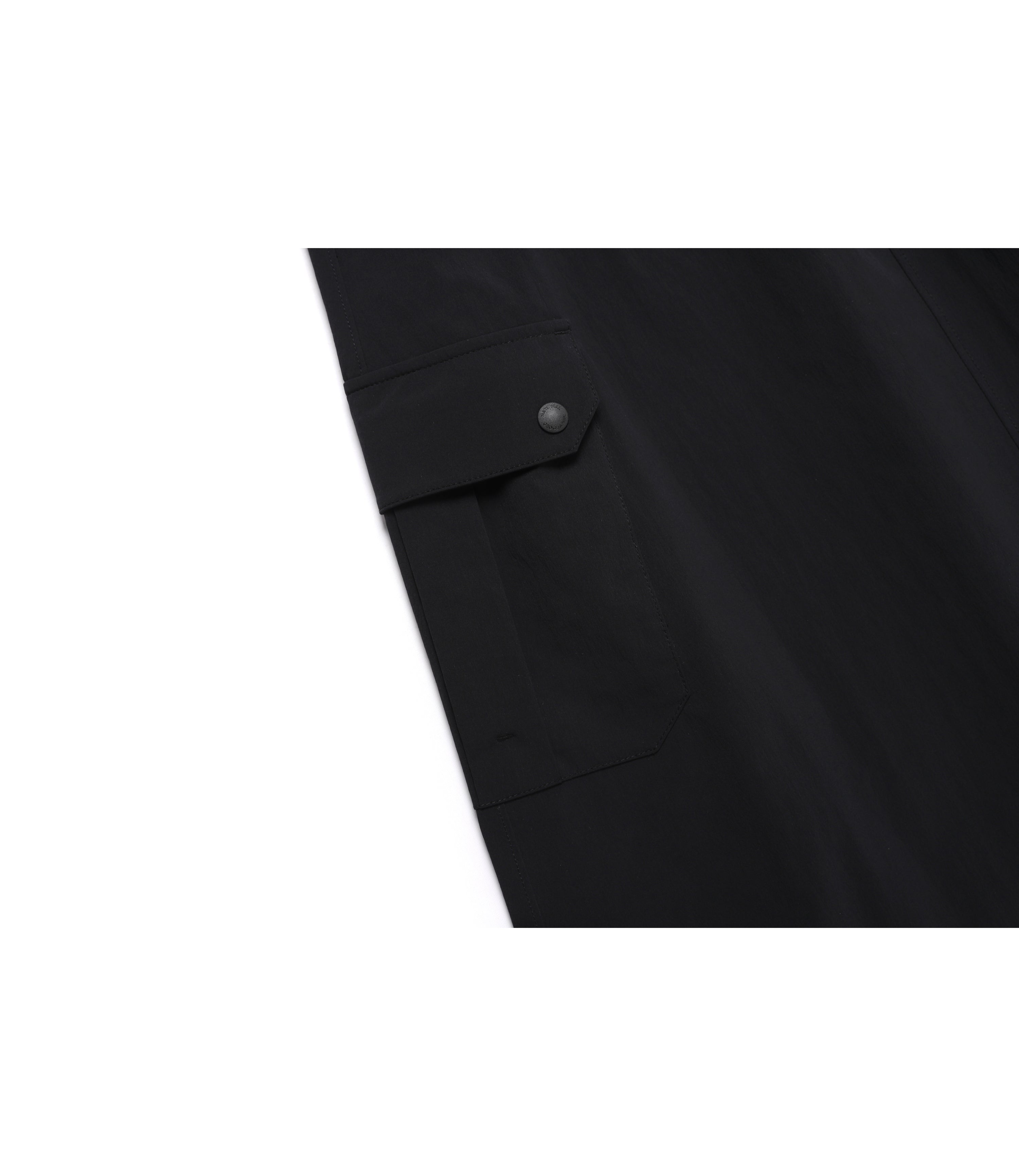 Women's ADELIE Light Woven Stretch Cargo Skirt<br>CARBON BLACK