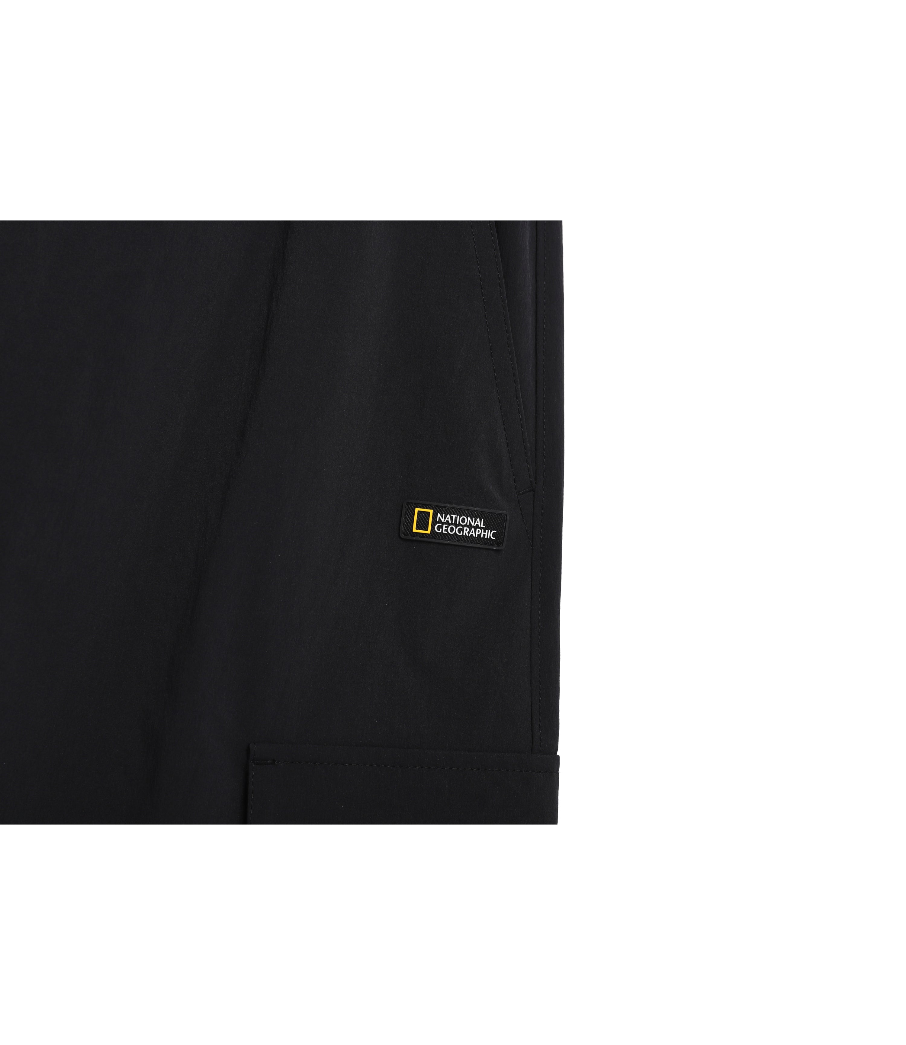 Women's ADELIE Light Woven Stretch Cargo Skirt<br>CARBON BLACK