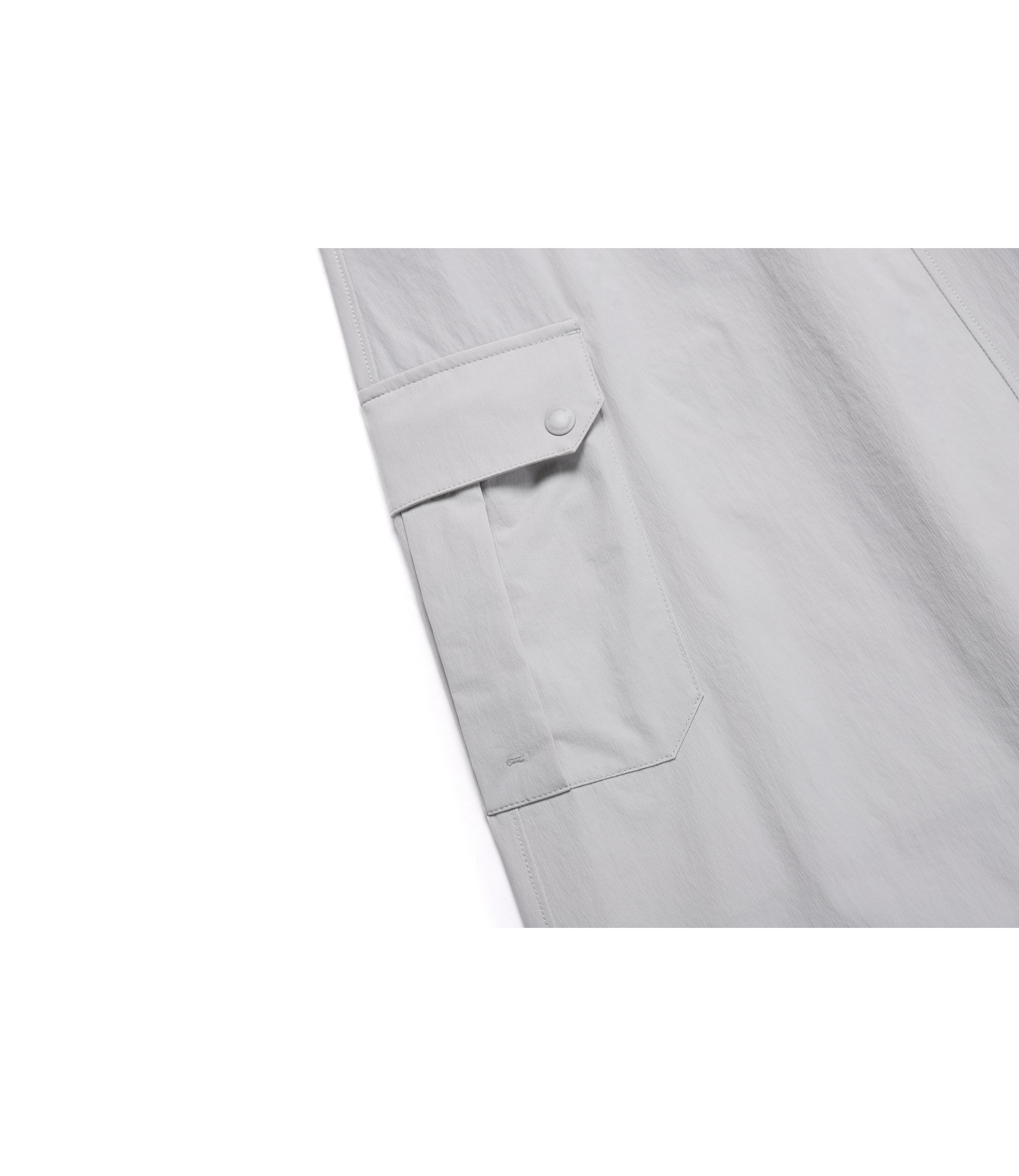 Women's ADELIE Light Woven Stretch Cargo Skirt<br>SILVER GREY