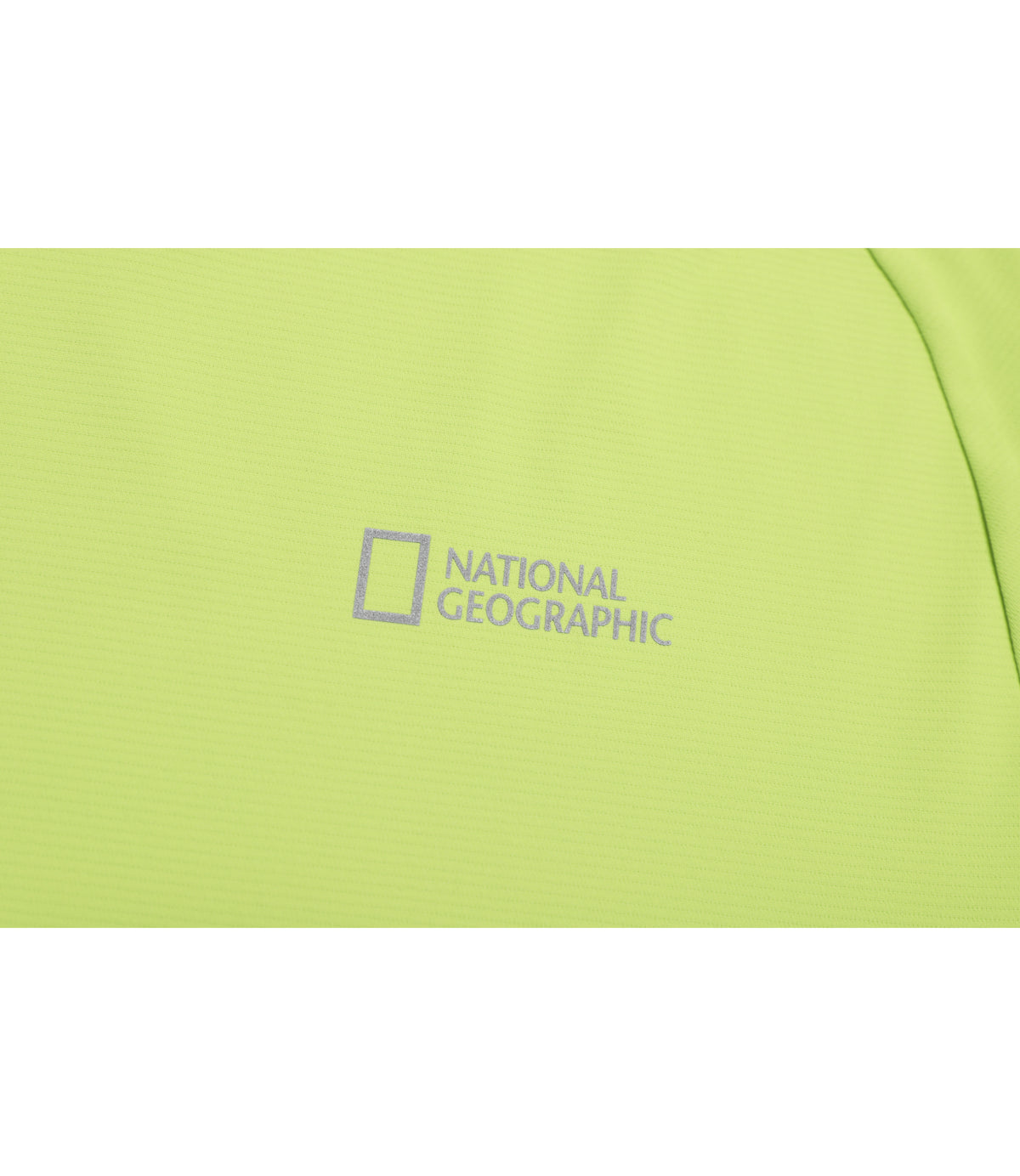 Unisex NATURE Delta Peak Color-Block Basic-Fit Short Sleeve Tee<br>GREEN GLOW