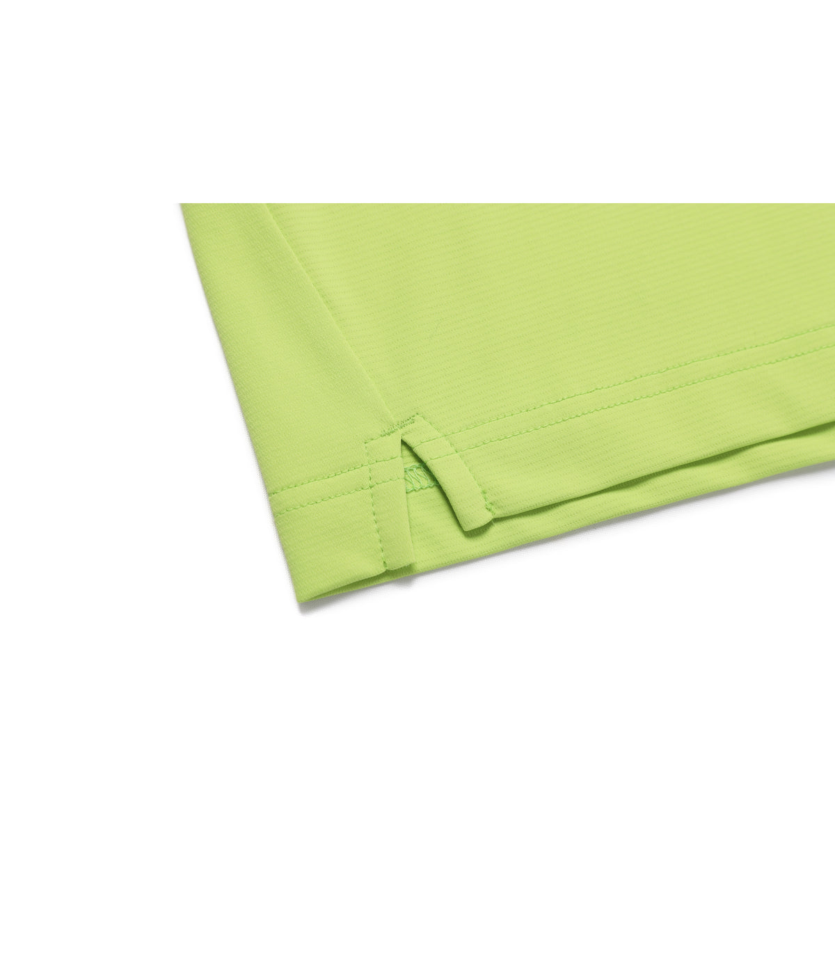 Unisex NATURE Delta Peak Color-Block Basic-Fit Short Sleeve Tee<br>GREEN GLOW