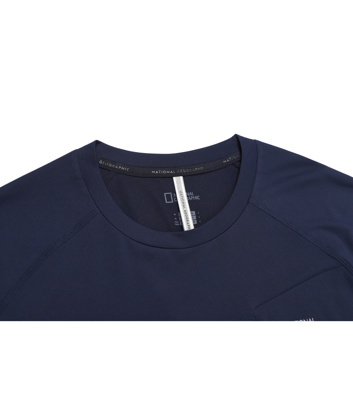 Unisex NATURE Delta Peak Semi-Overfit Long Sleeve Tee<br>NAVY