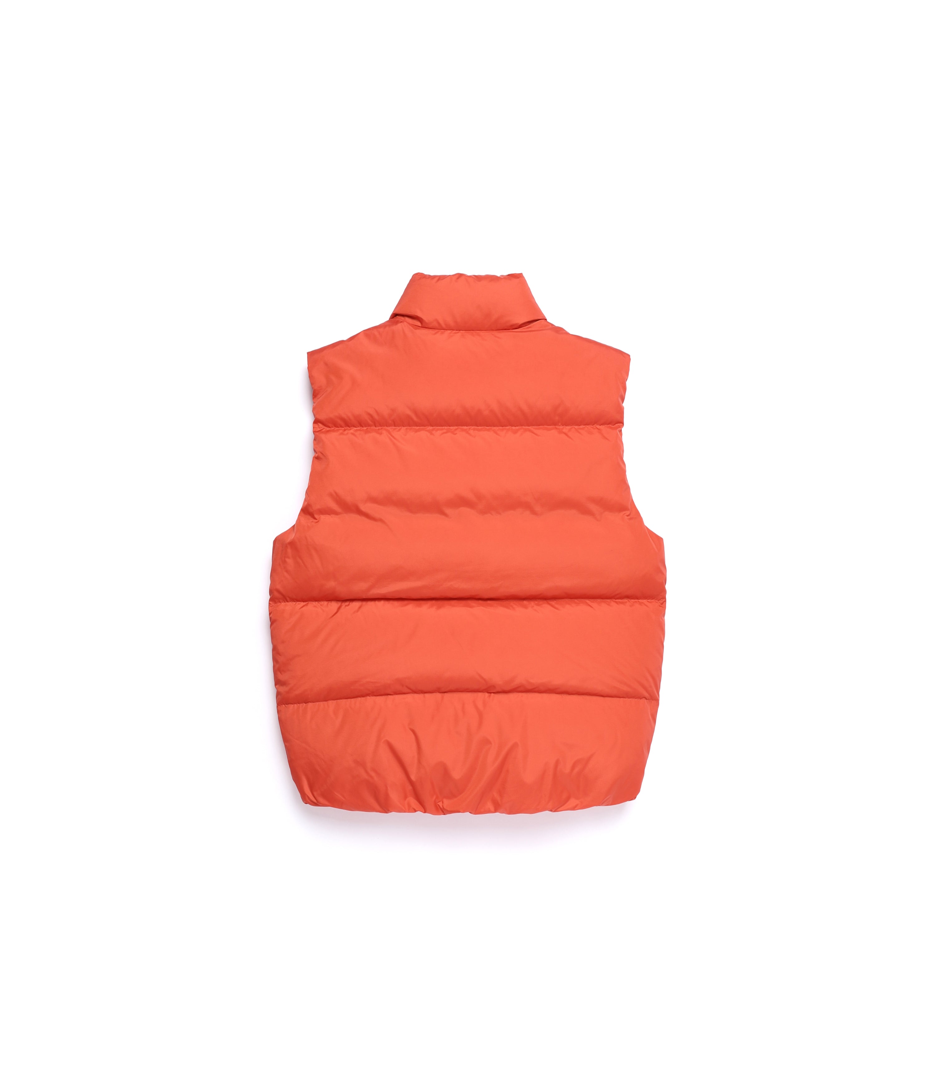 Unisex EIRA High-Neck Goose Down Vest<br>L/ORANGE