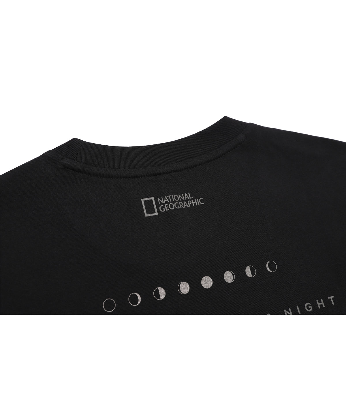 Unisex URBAN Polarspace Graphic Semi-Overfit Short Sleeve Tee<br>BLACK