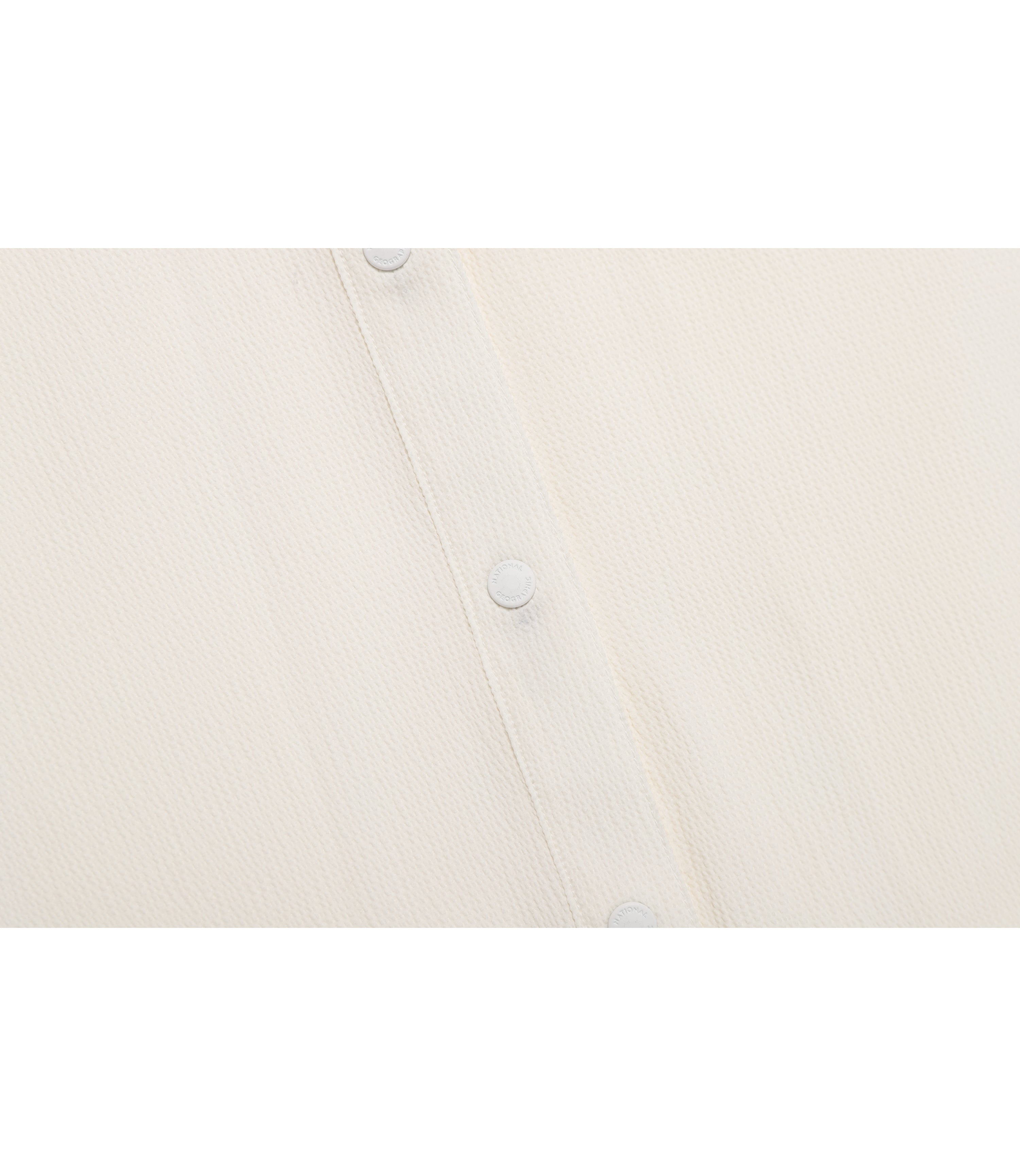 Womens Air Seersucker Semi-Overfit Short Sleeve Shirt<br>O/WHITE