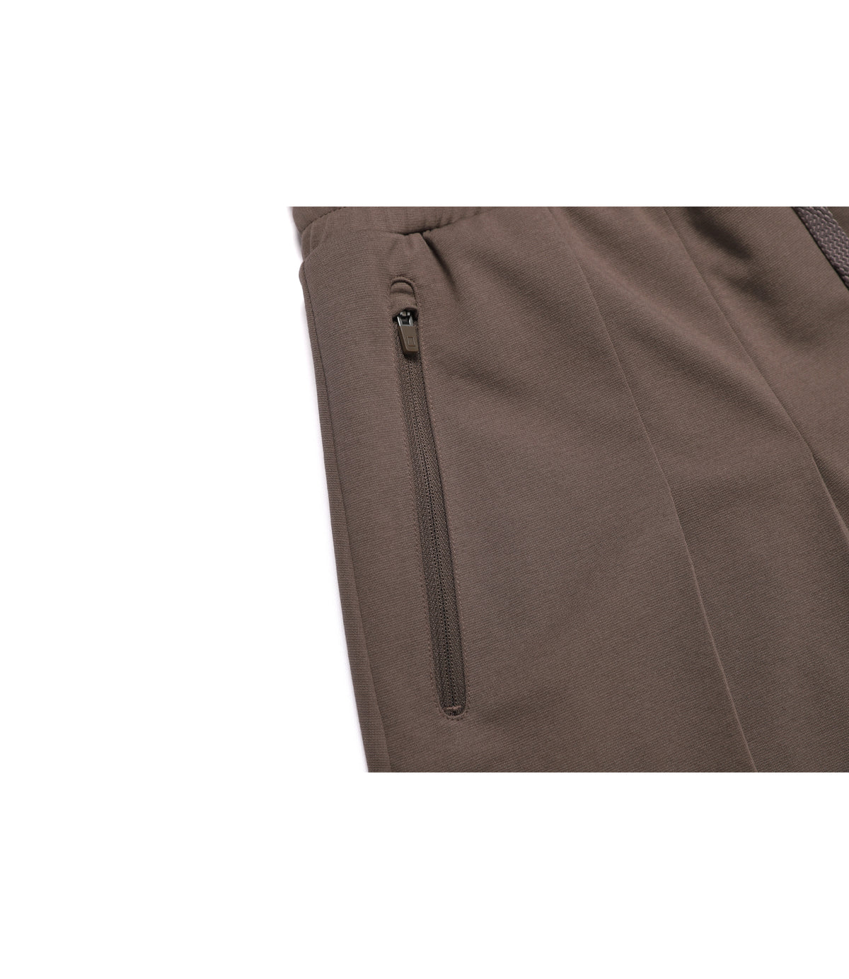 Women's Ponte Pleated Skirt<br>WOOD BROWN