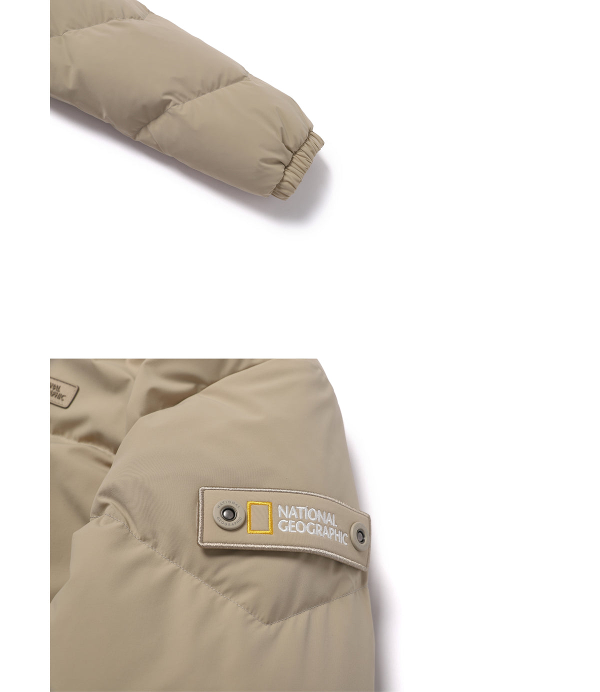 Women's Fur Reversible Duck Down Jacket<br>IVORY