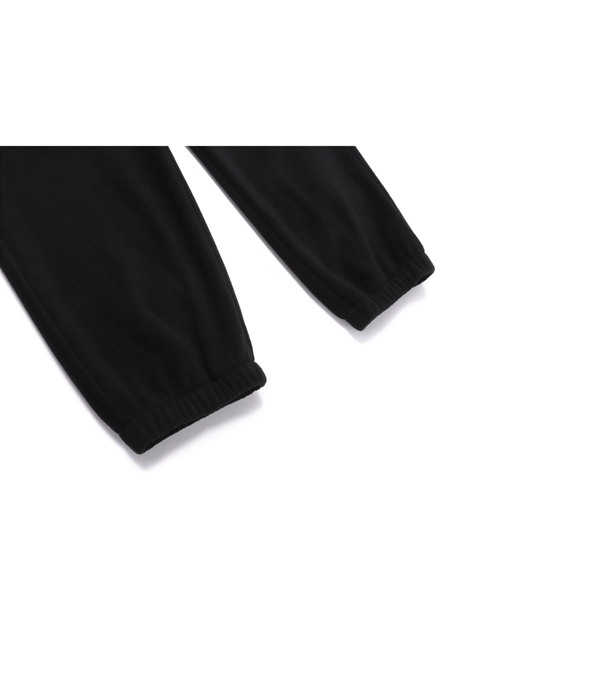 Unisex Siro Fleece Relaxed- Fit Cargo Jogger Pants<br>BLACK