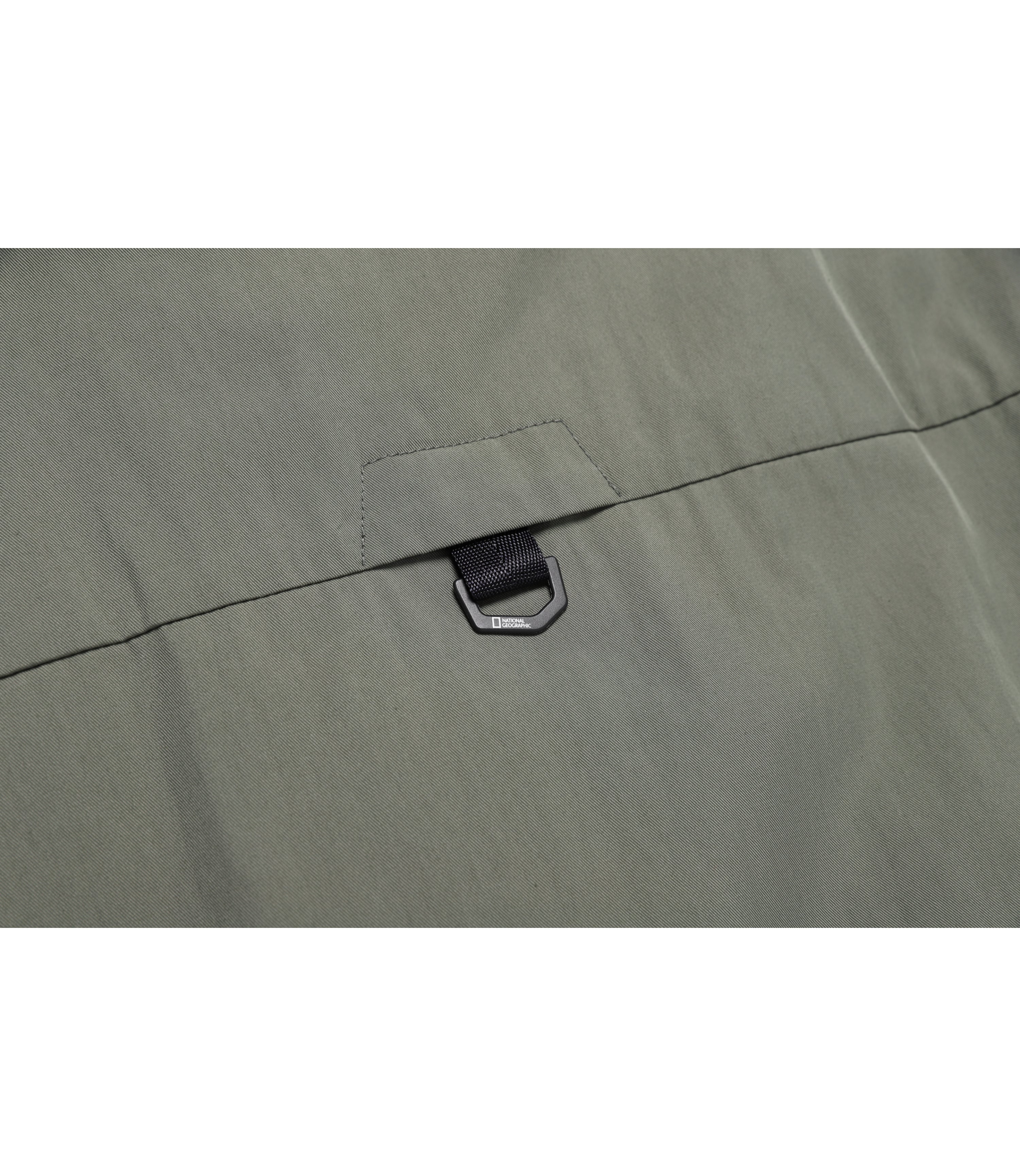 Men's NRN Out Pocket Hoodie Colorblock Jumper<br>KHAKI