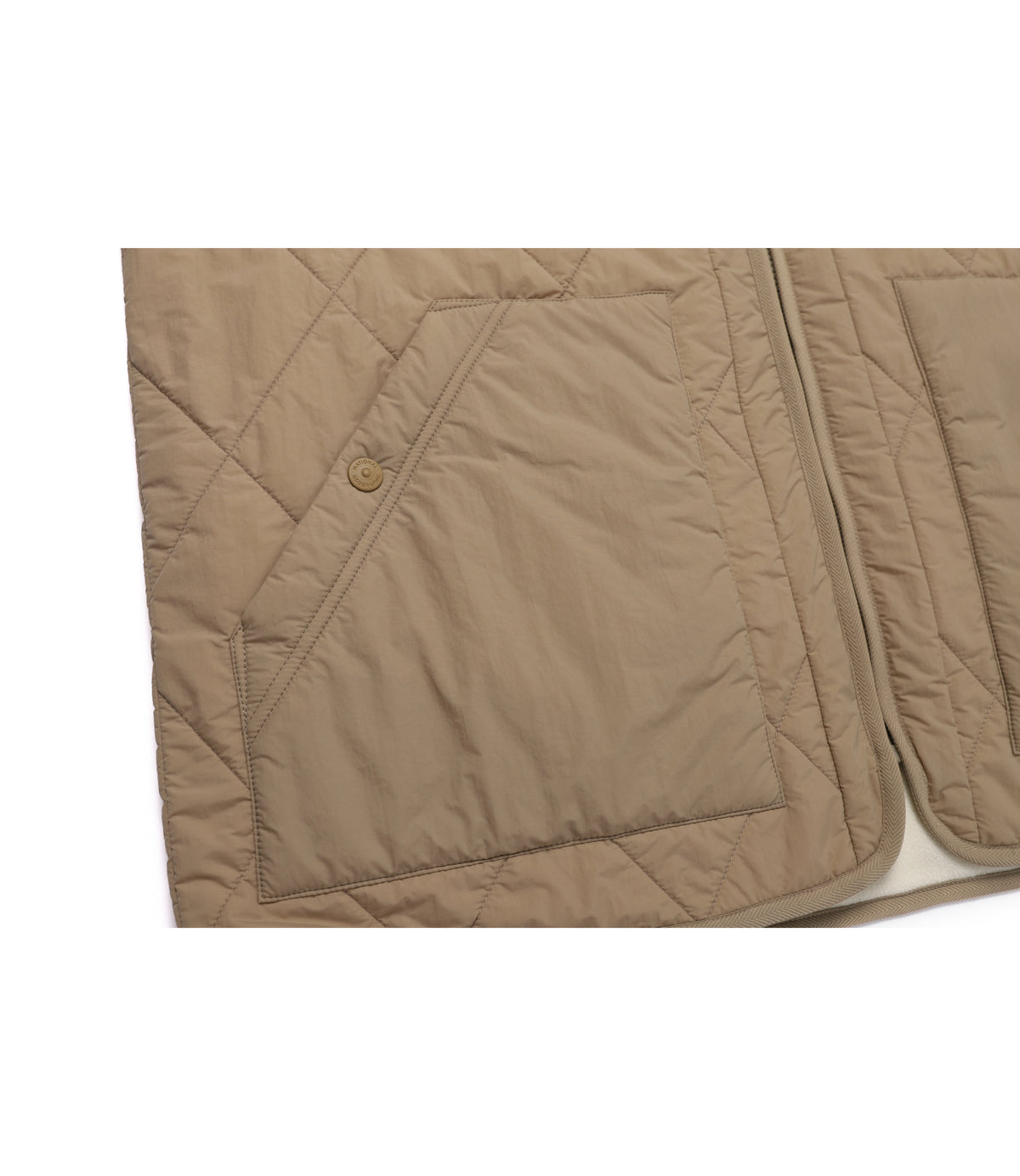Unisex Lynx Reversible Fleece Liner Padded Jumper<br>NEW BEIGE