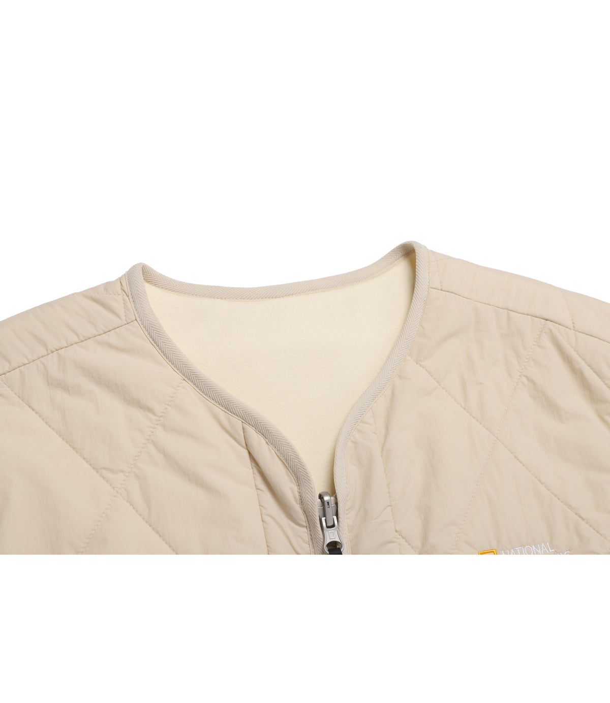 Unisex Lynx Reversible Fleece Liner Padded Vest<br>SILVER BIRCH
