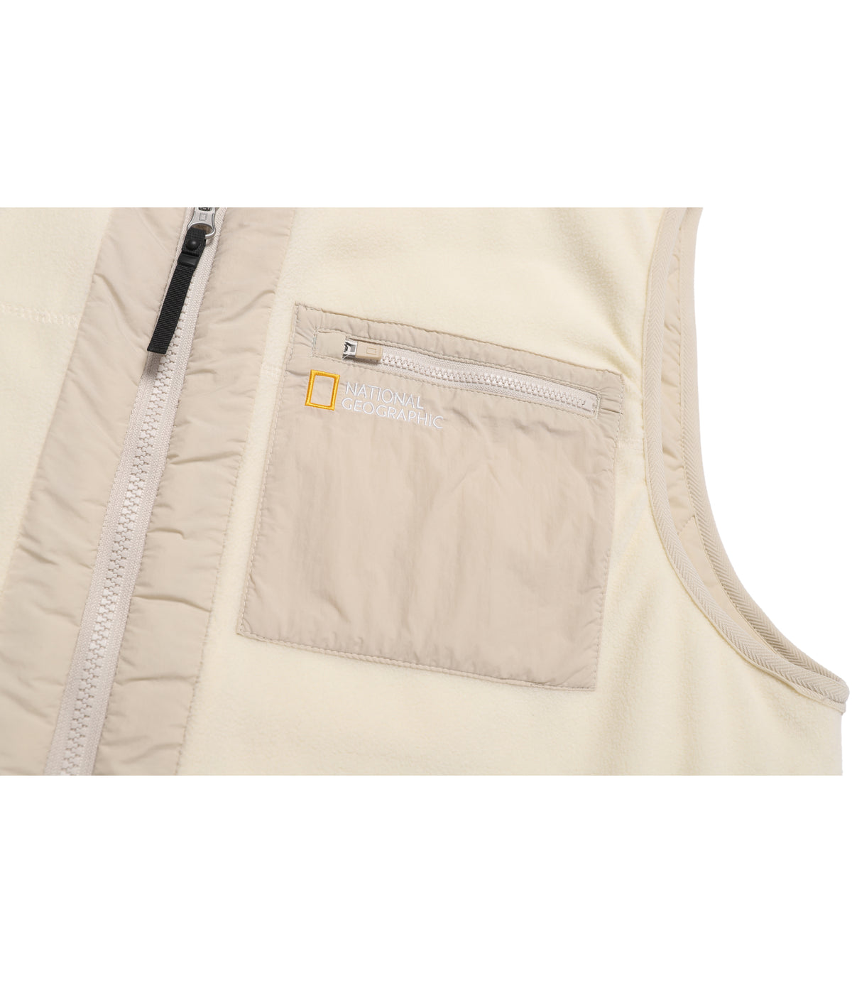 Unisex Lynx Reversible Fleece Liner Padded Vest<br>SILVER BIRCH