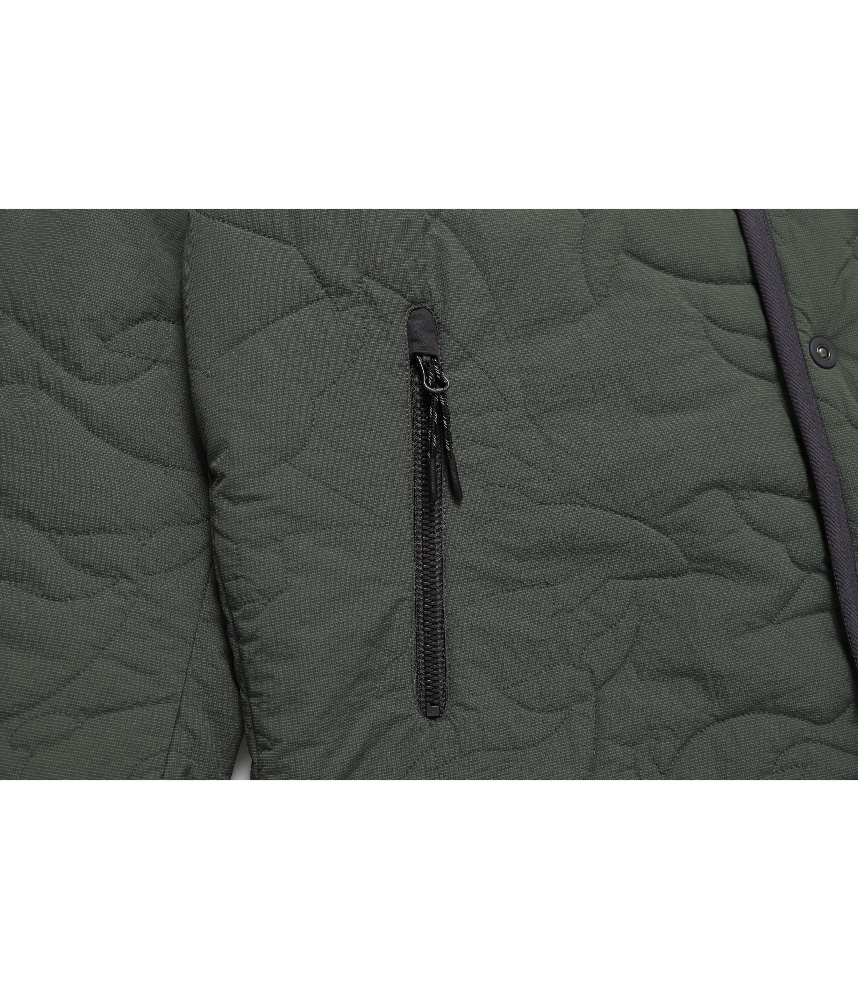 Unisex FILMMAKER Mountainous Quilted Shirket<br>KHAKI