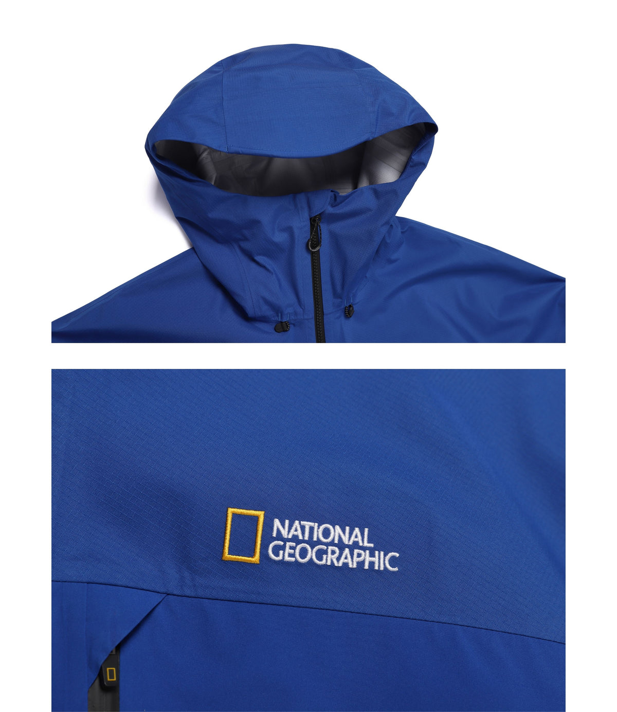 Men's DERMIZAX 3-Layer Perfect Functional Hooded Jacket<br>COBALT BLUE