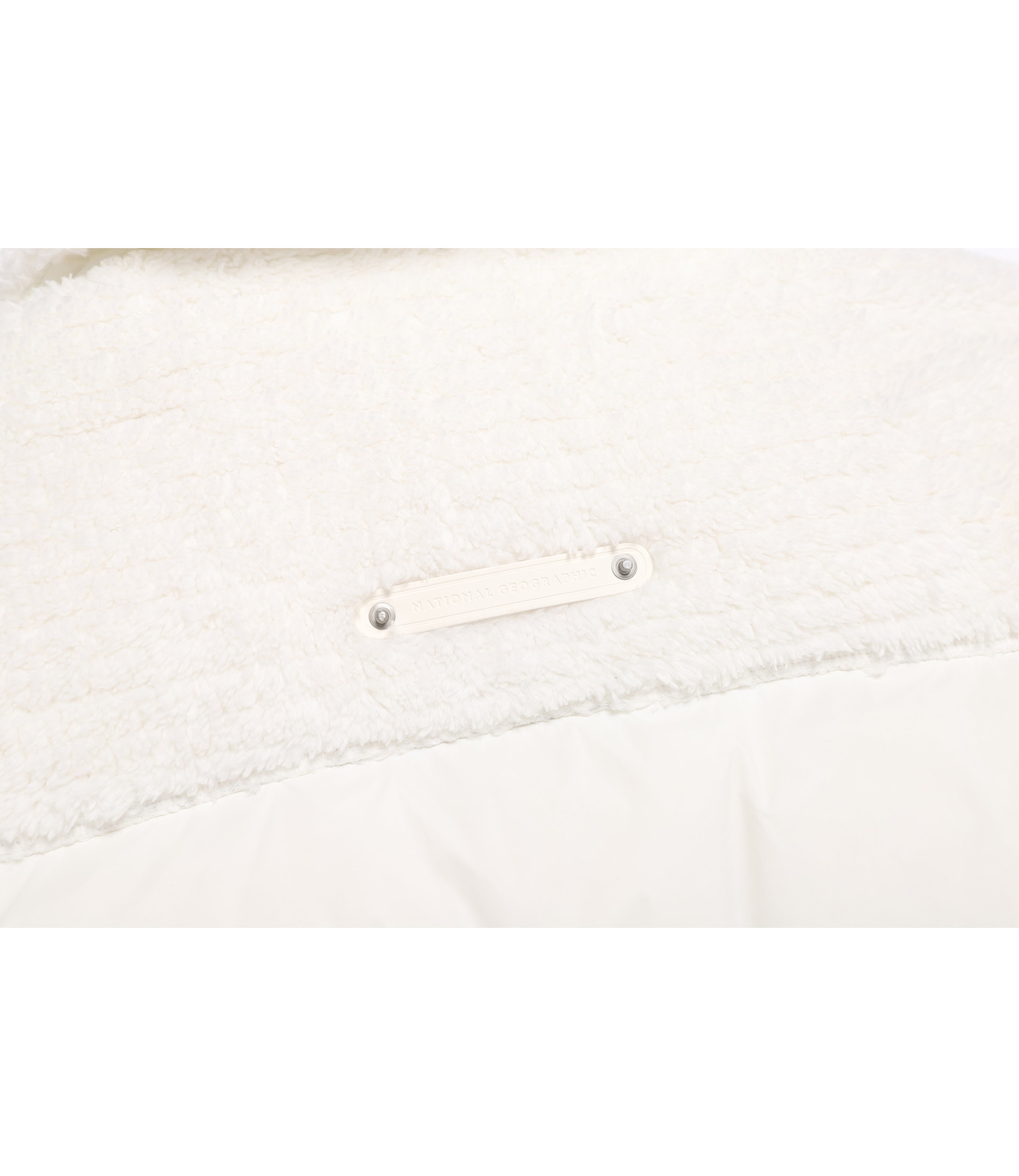 Women's Eco Fur Hybrid Jumper<br>O/WHITE