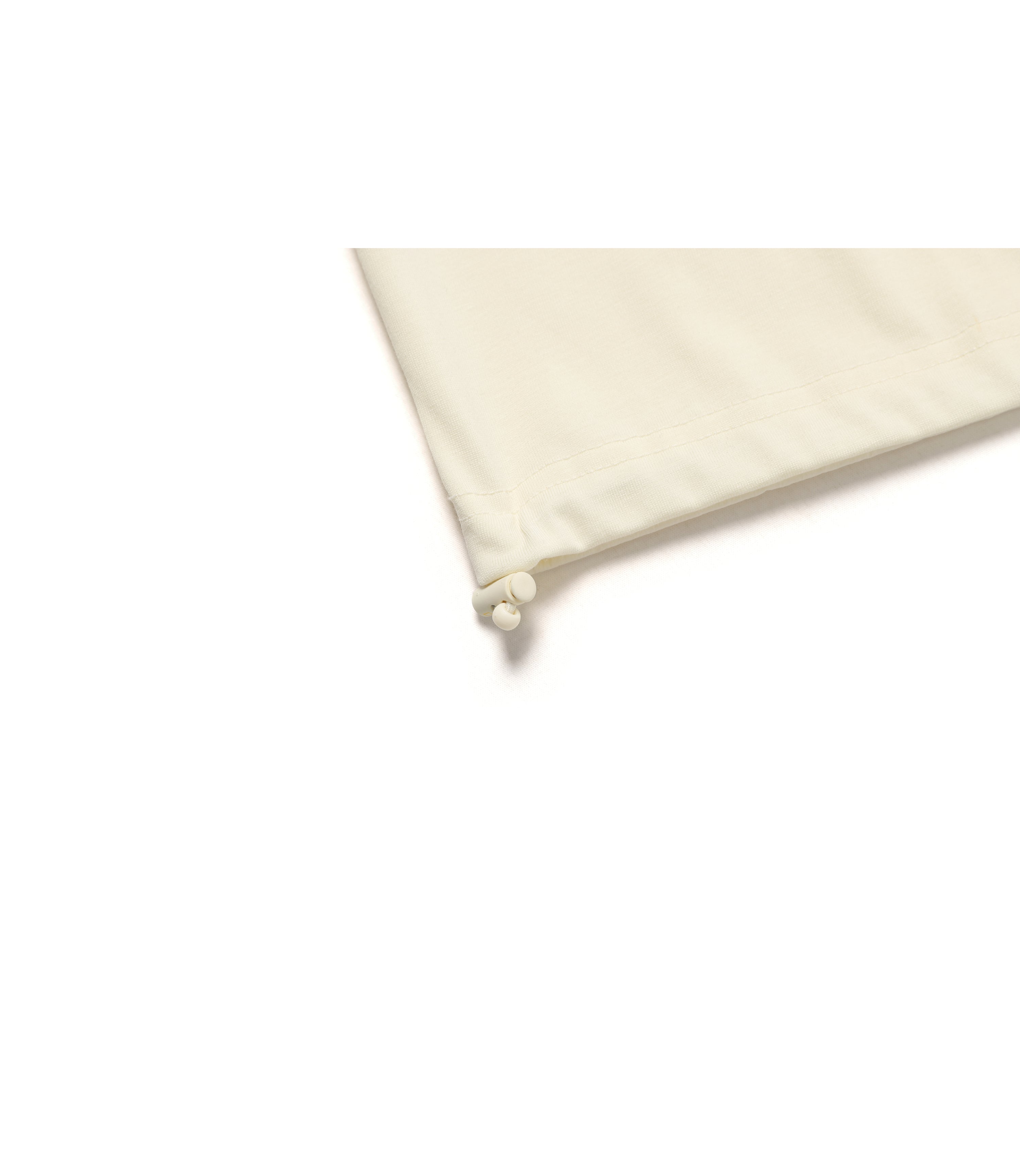 Women's Woven Graphic Short Sleeve Tee<br>CRYSTAL BEIGE