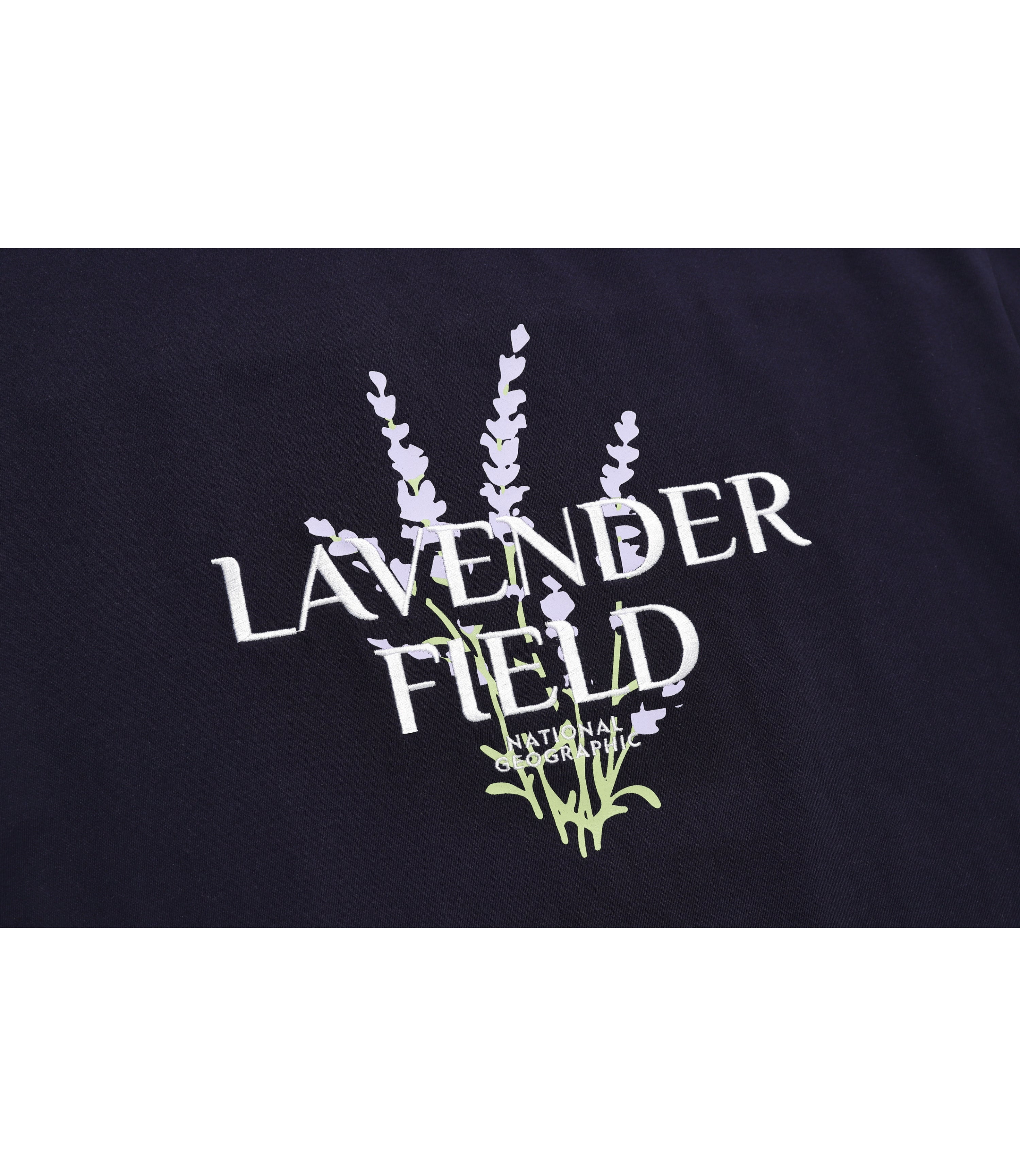 Women's Woven Graphic Short Sleeve Tee<br>DEEP SEA NAVY