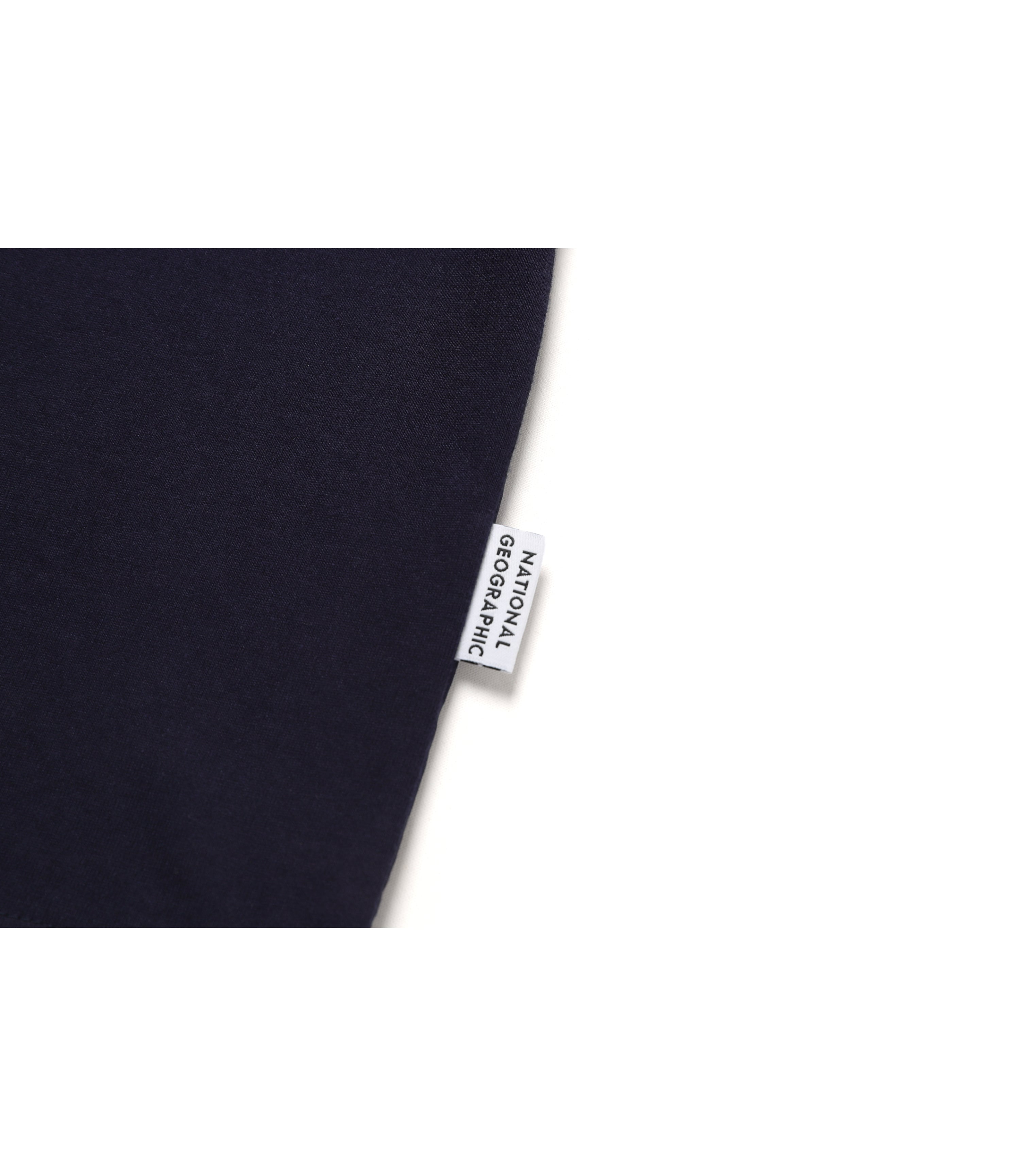 Women's Woven Graphic Short Sleeve Tee<br>DEEP SEA NAVY