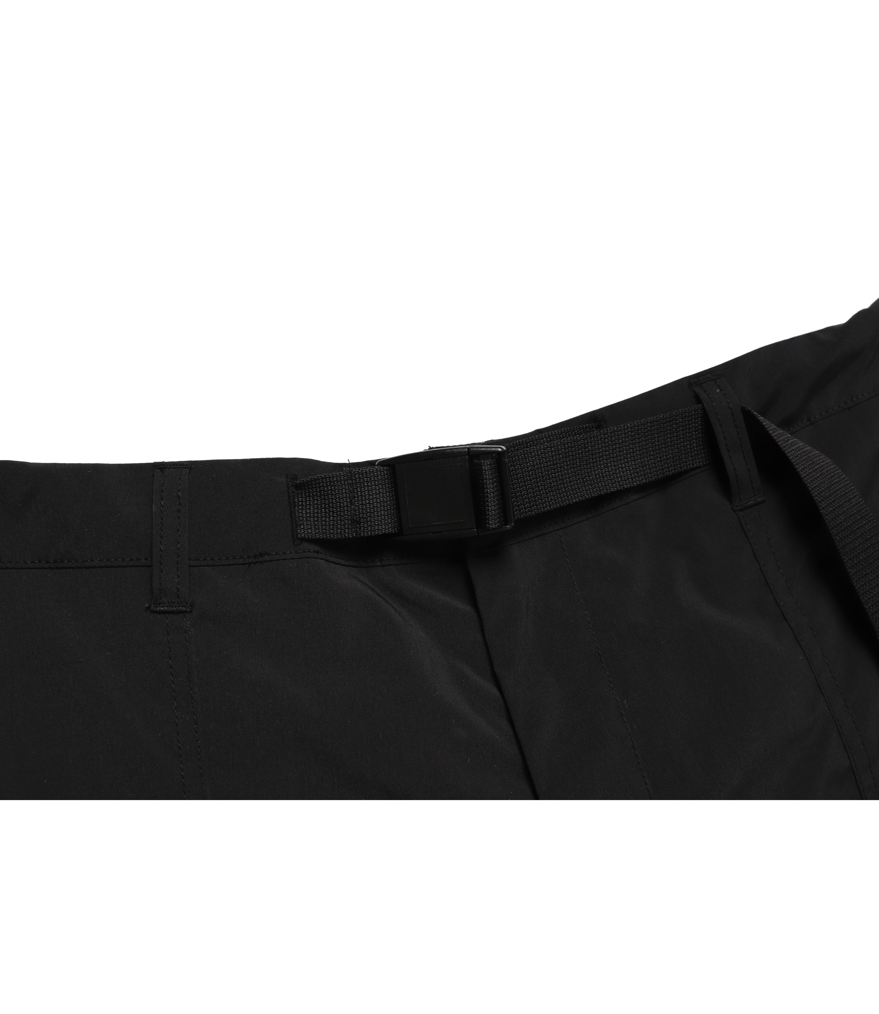 Men's NRN Cargo Wide Pants<br>CARBON BLACK