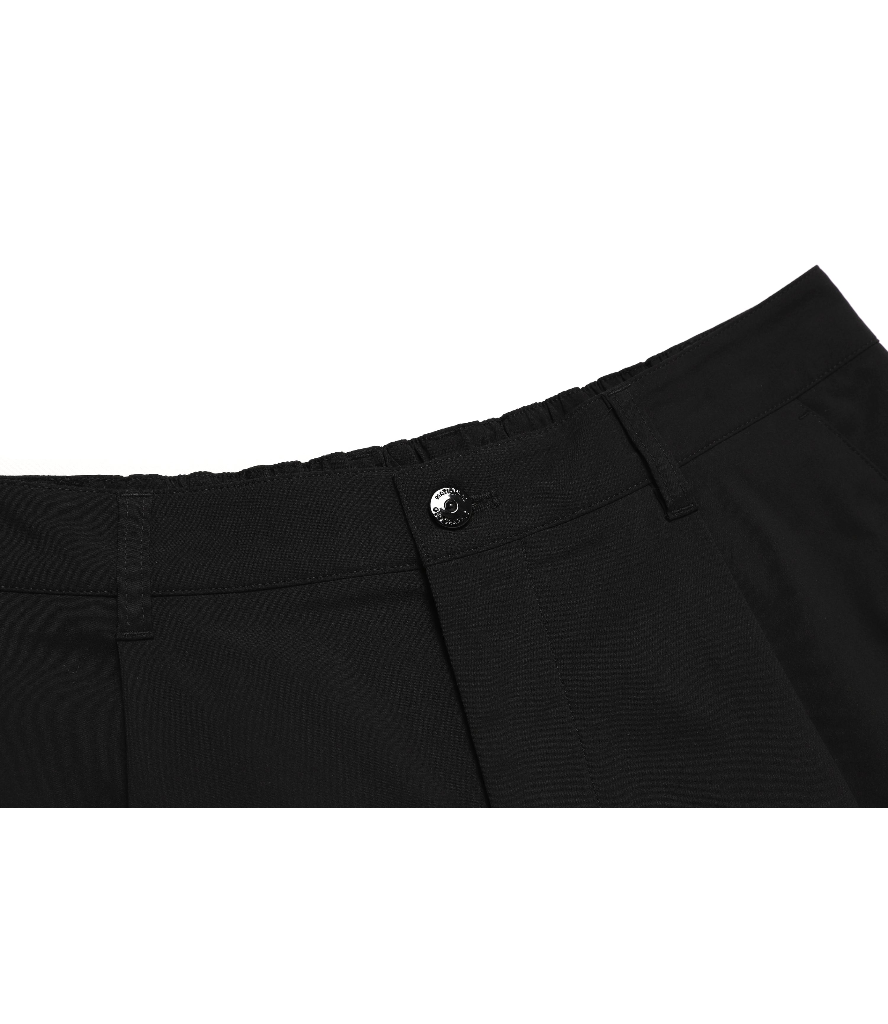 Men's Wide Bermuda Shorts<br>CARBON BLACK