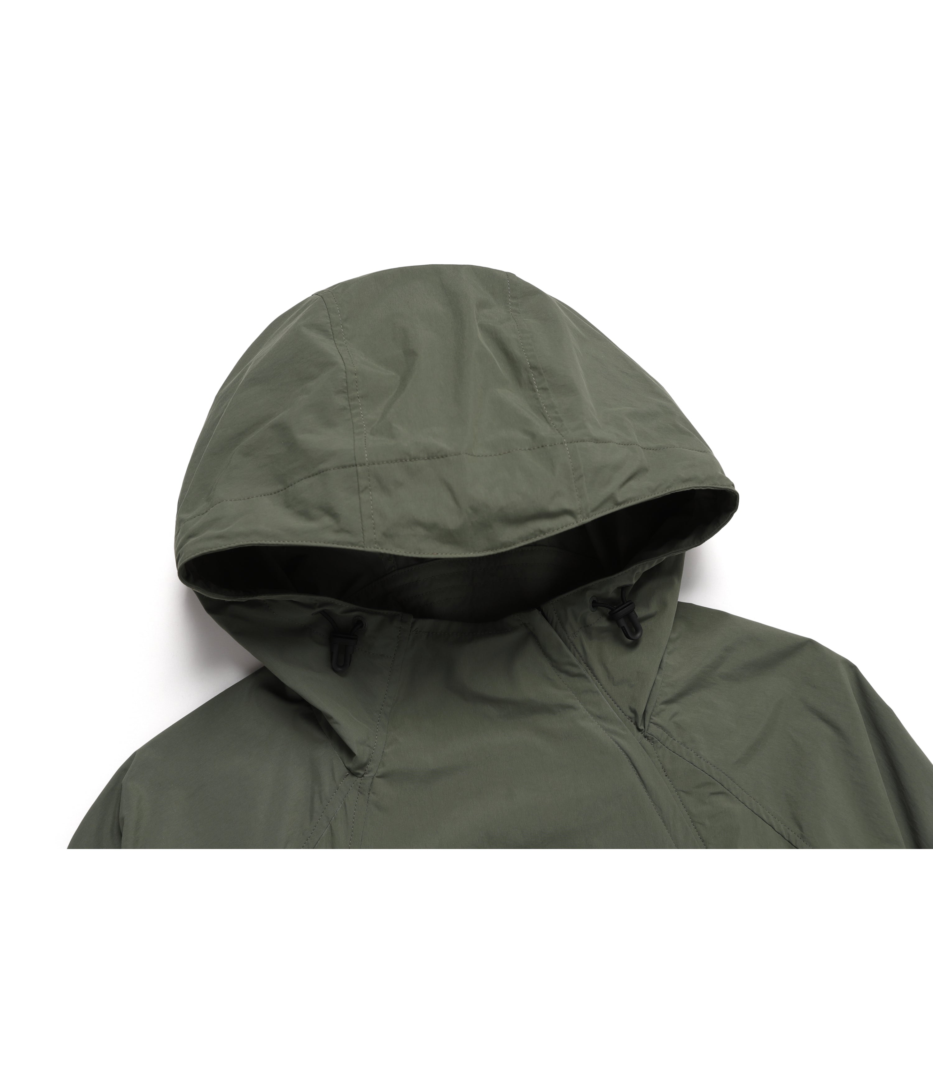 Unisex NRN VAQUITA 3D Pocket Anorak Hoodie<br>KHAKI