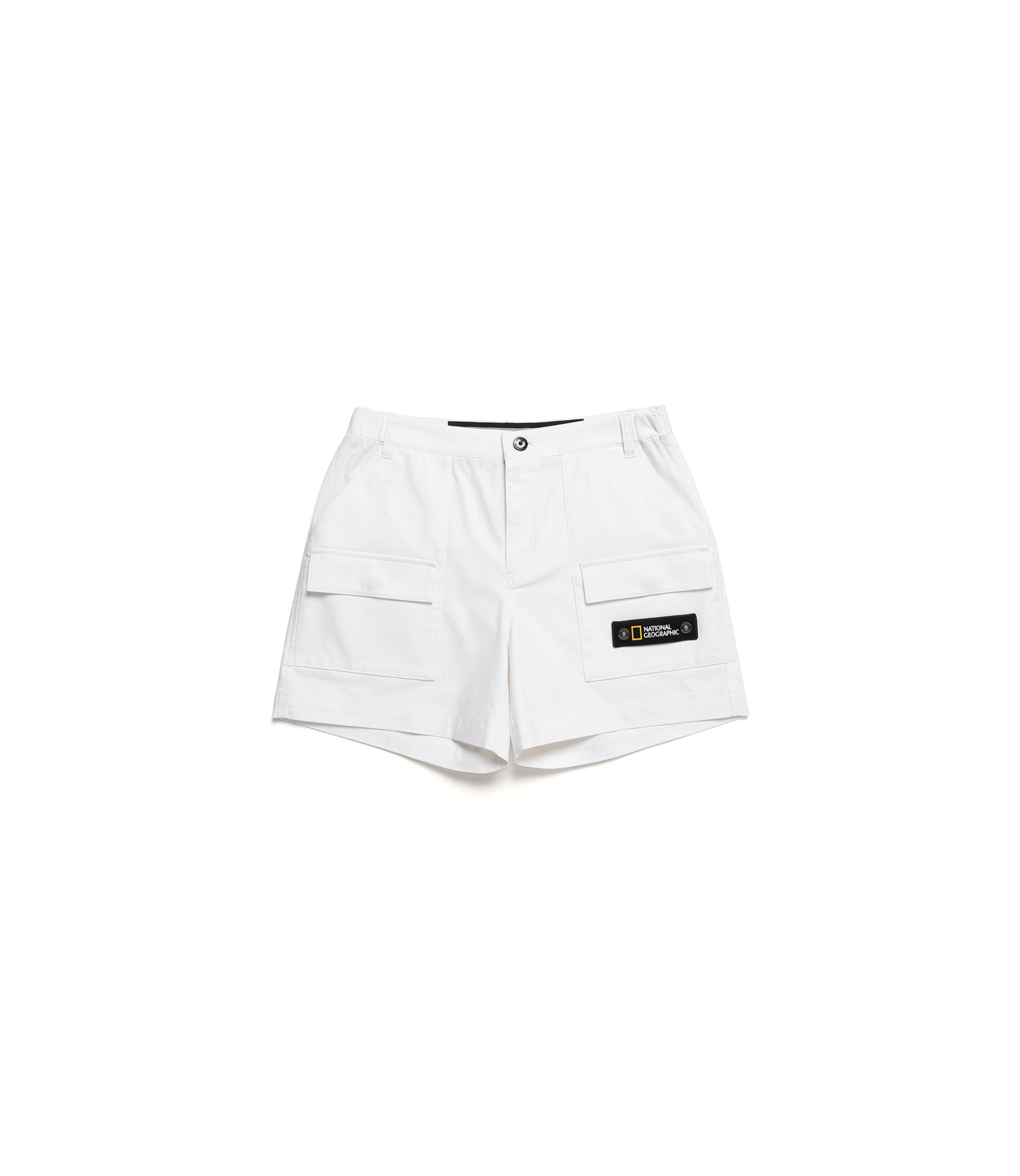 Women's TOUMUR Cargo Short Pants<br>WHITE