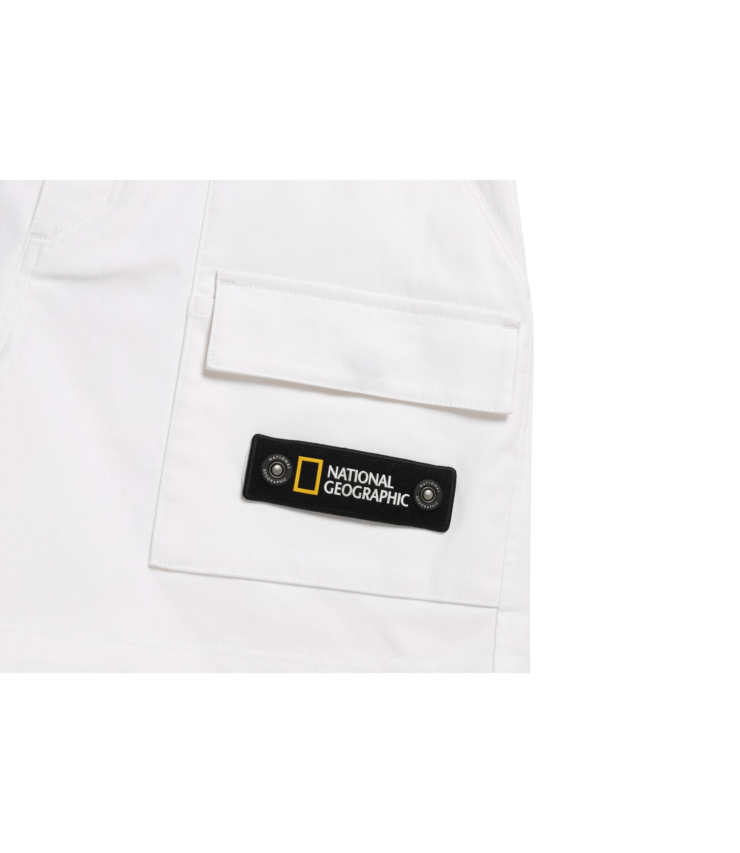 Women's TOUMUR Cargo Short Pants<br>WHITE