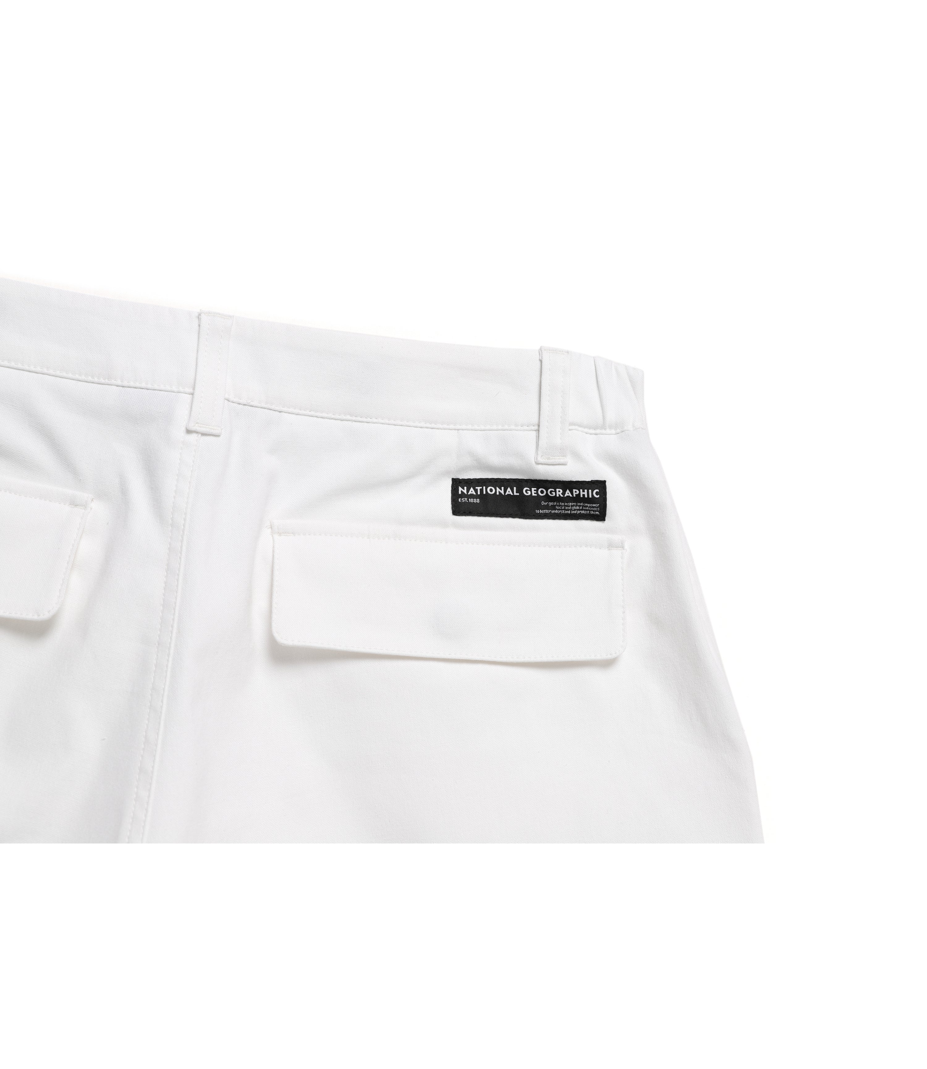 Women's TOUMUR Cargo Short Pants<br>WHITE