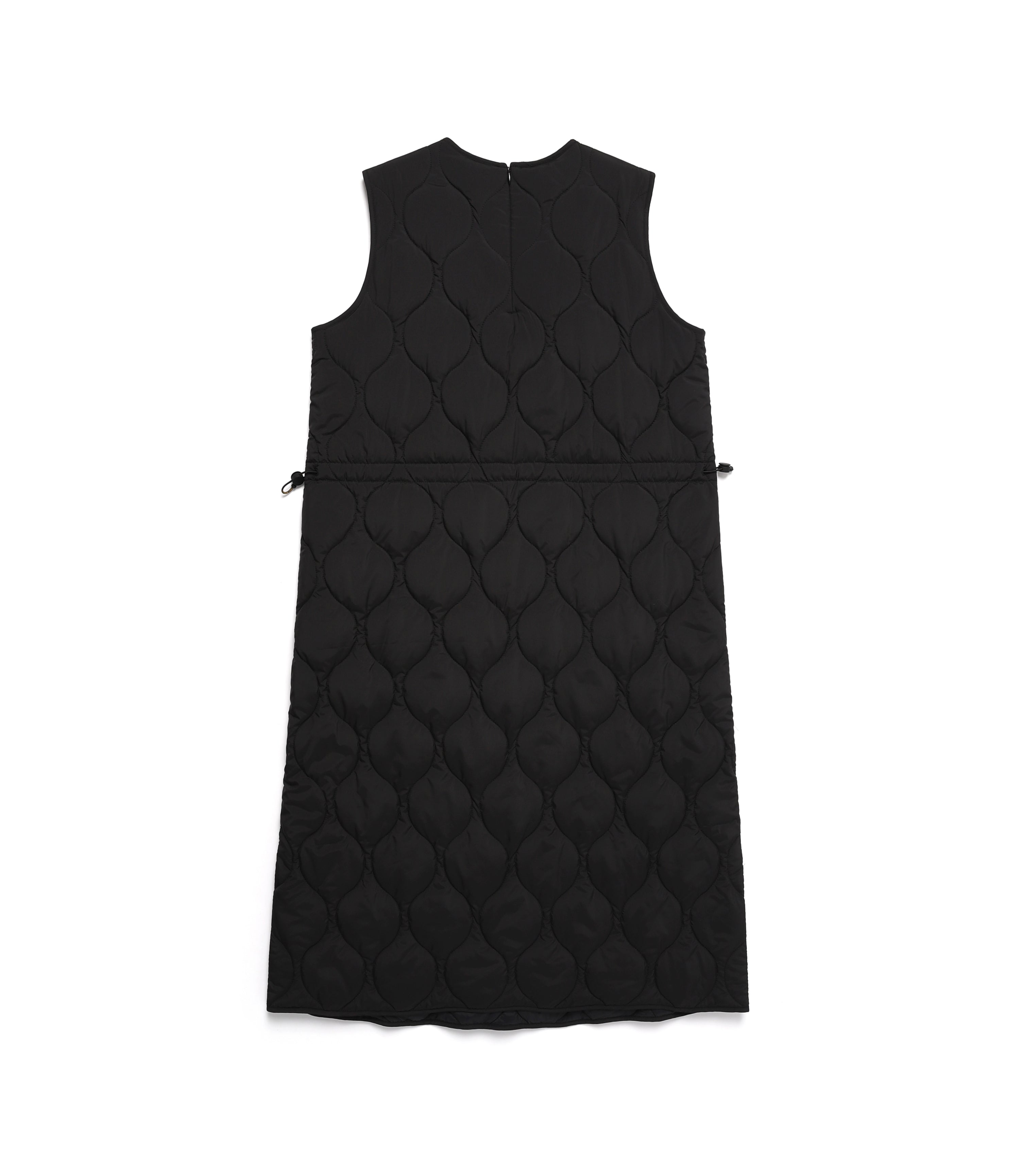 Women's ELK Padded Long Dress<br>CARBON BLACK