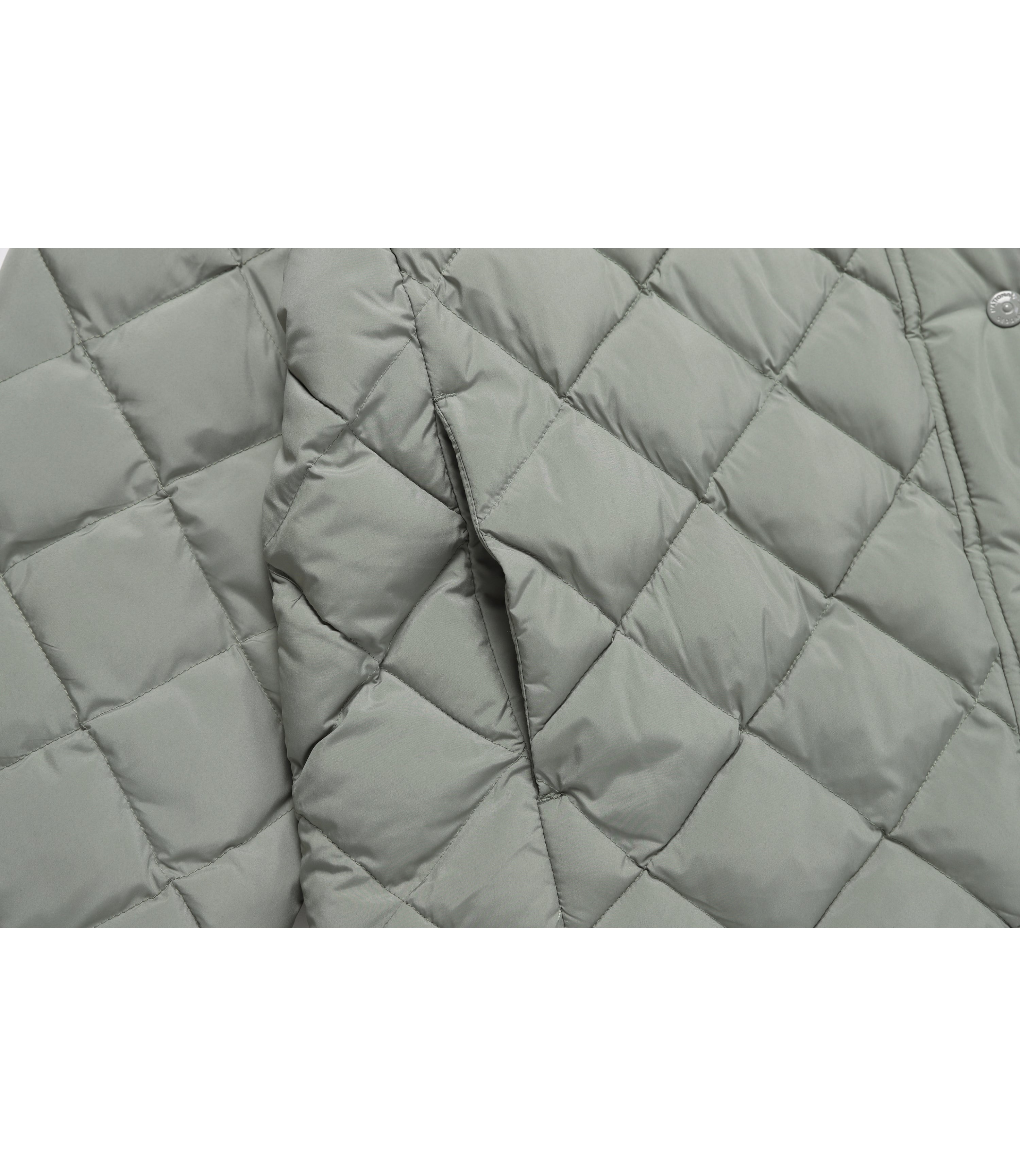 Women's ELK Collar Cropped Padded Jacket<br>LIGHT JADE