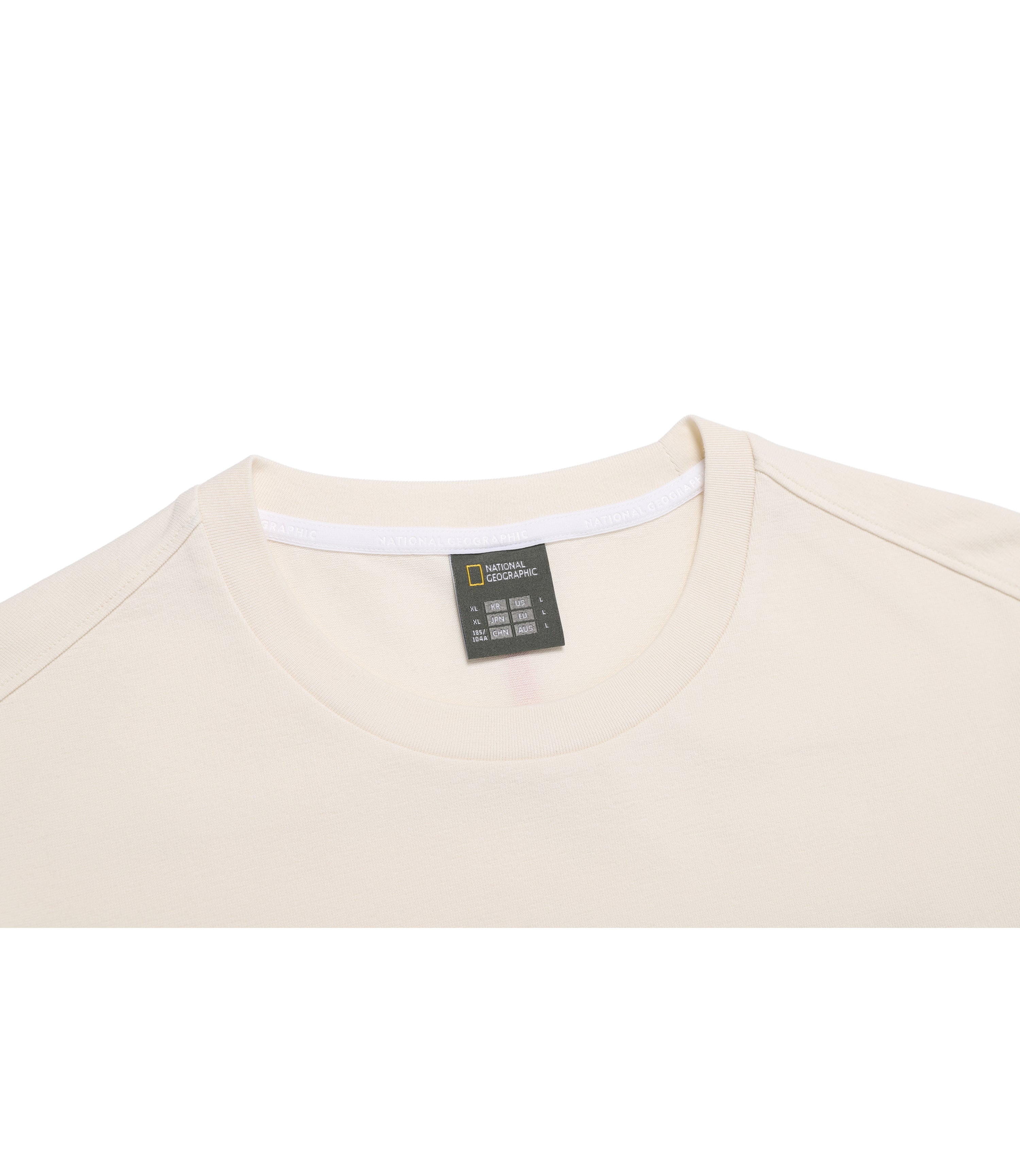 Men's NRN Utility Sleeve-Pocket Short Sleeve Tee<br>IVORY
