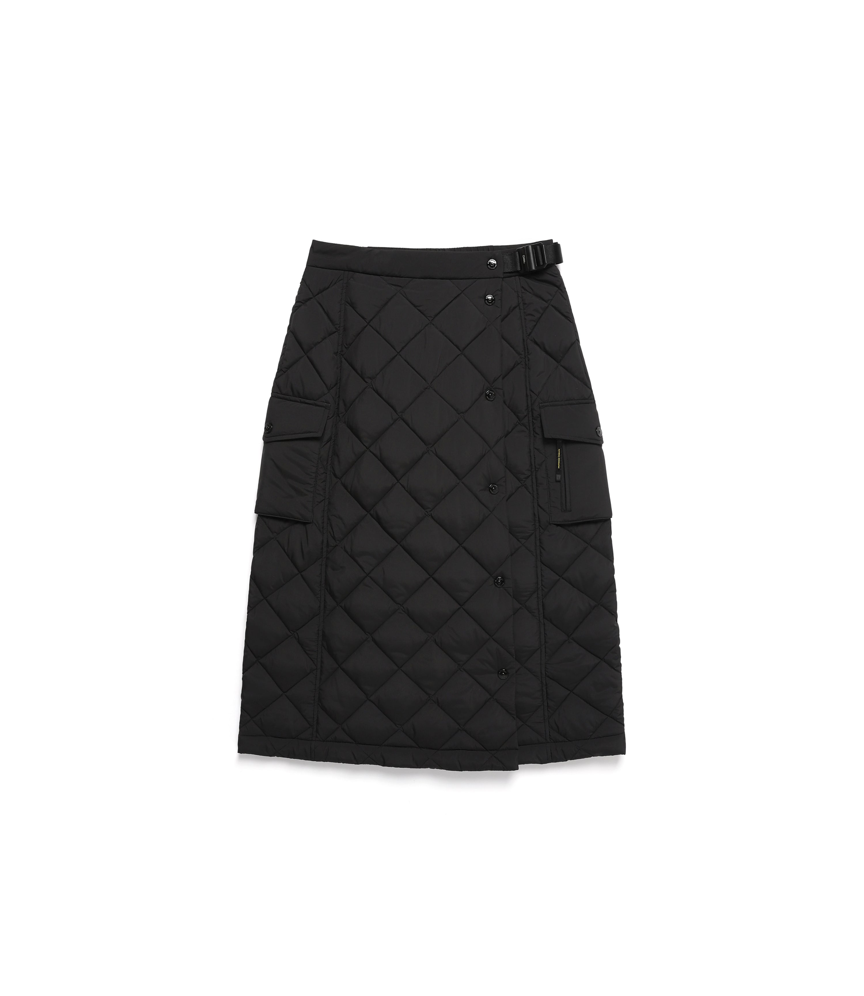Women's ELK Padded Long Skirt<br>CARBON BLACK
