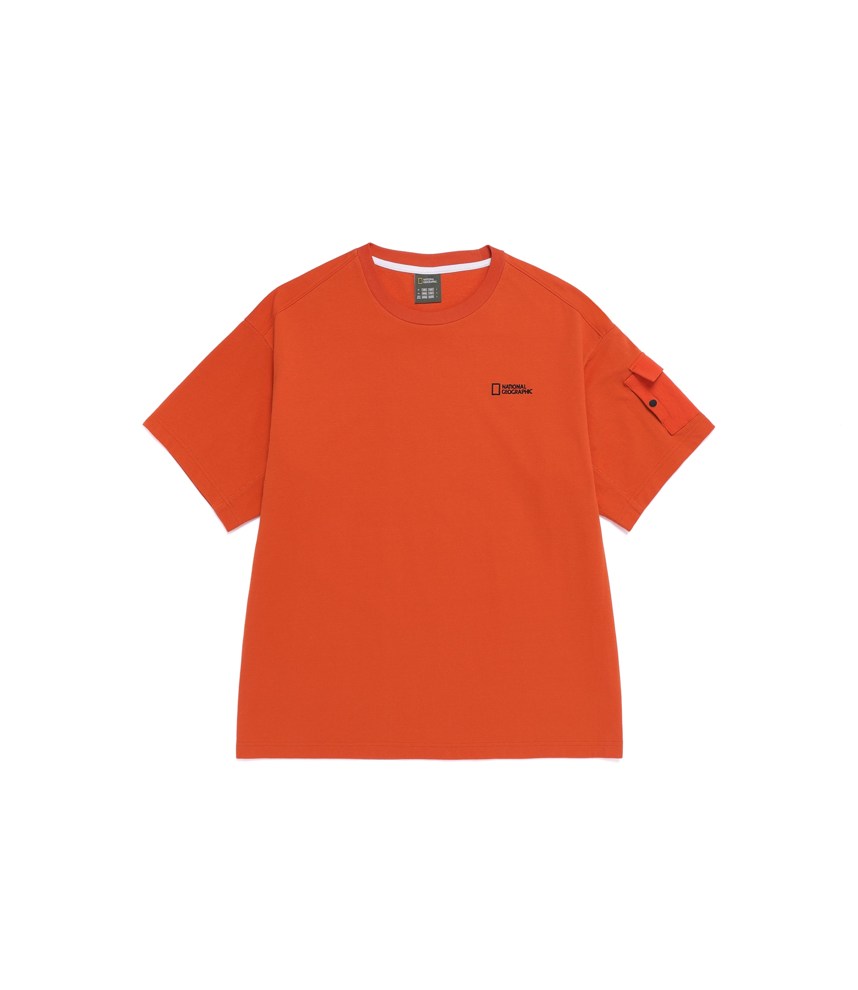 Men's NRN Utility Sleeve-Pocket Short Sleeve Tee L/ORANGE