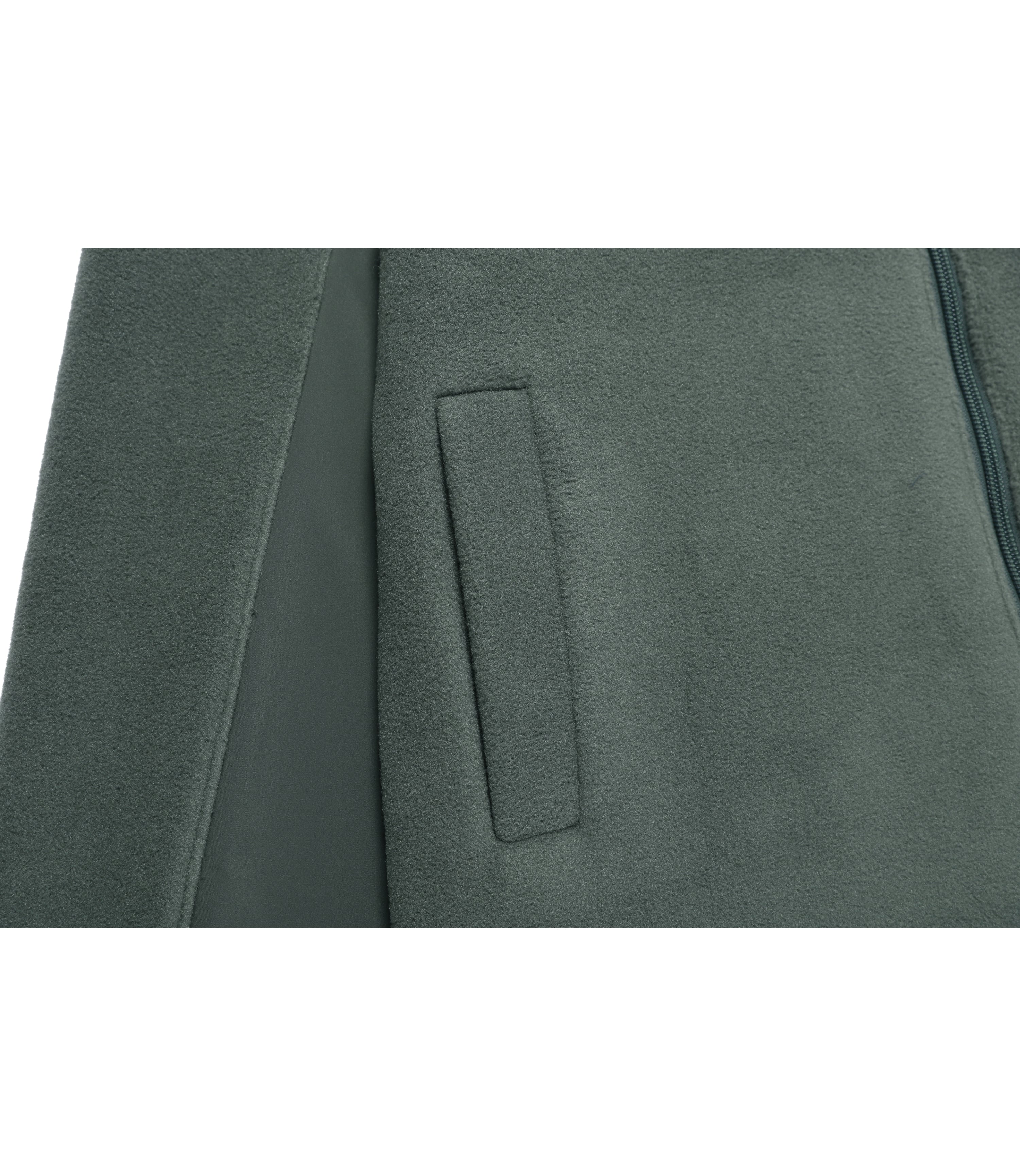 Unisex POLARTEC NAOS Woven Color-Block Full Zip-Up Jacket<br>KHAKI