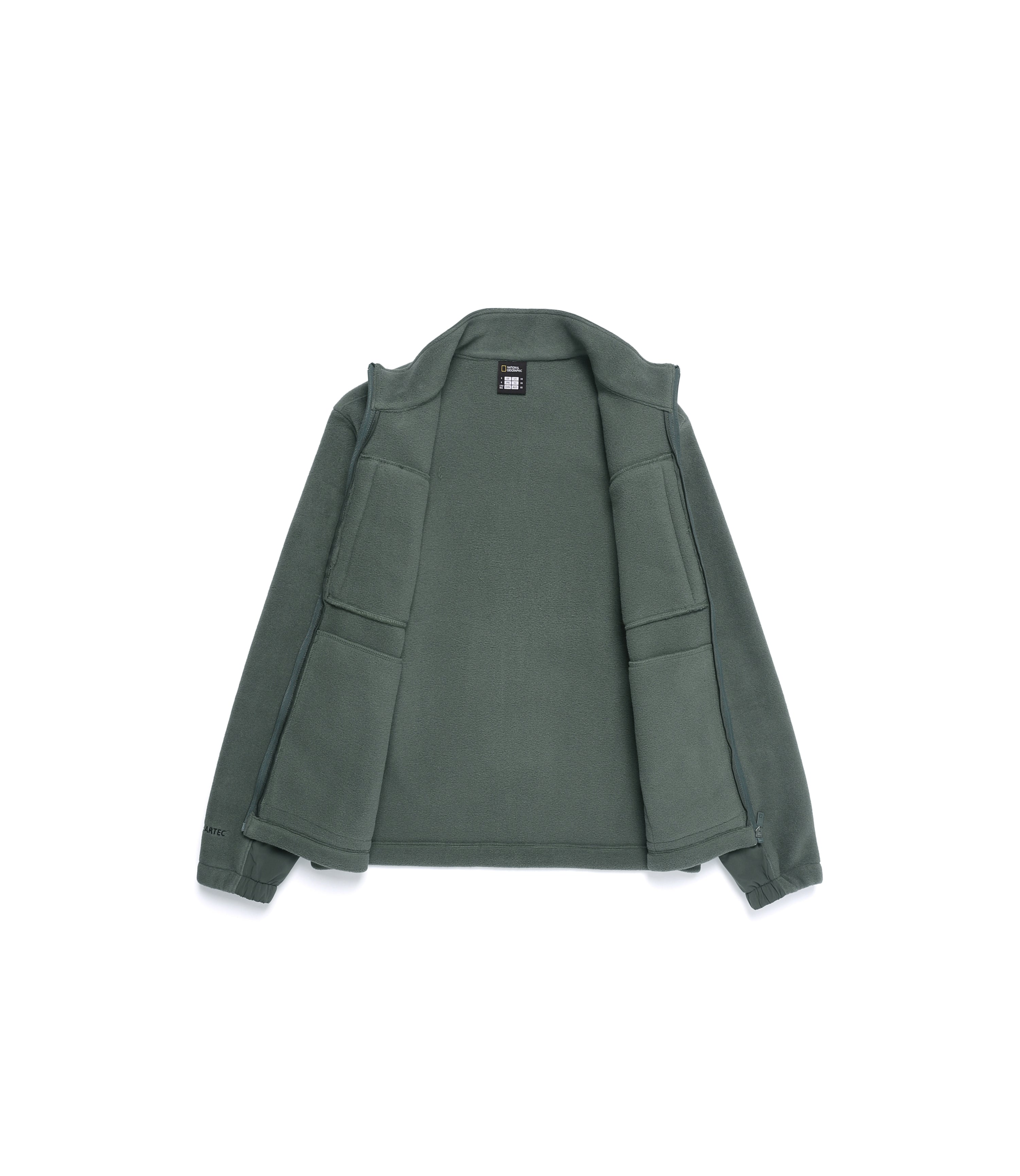 Unisex POLARTEC NAOS Woven Color-Block Full Zip-Up Jacket<br>KHAKI