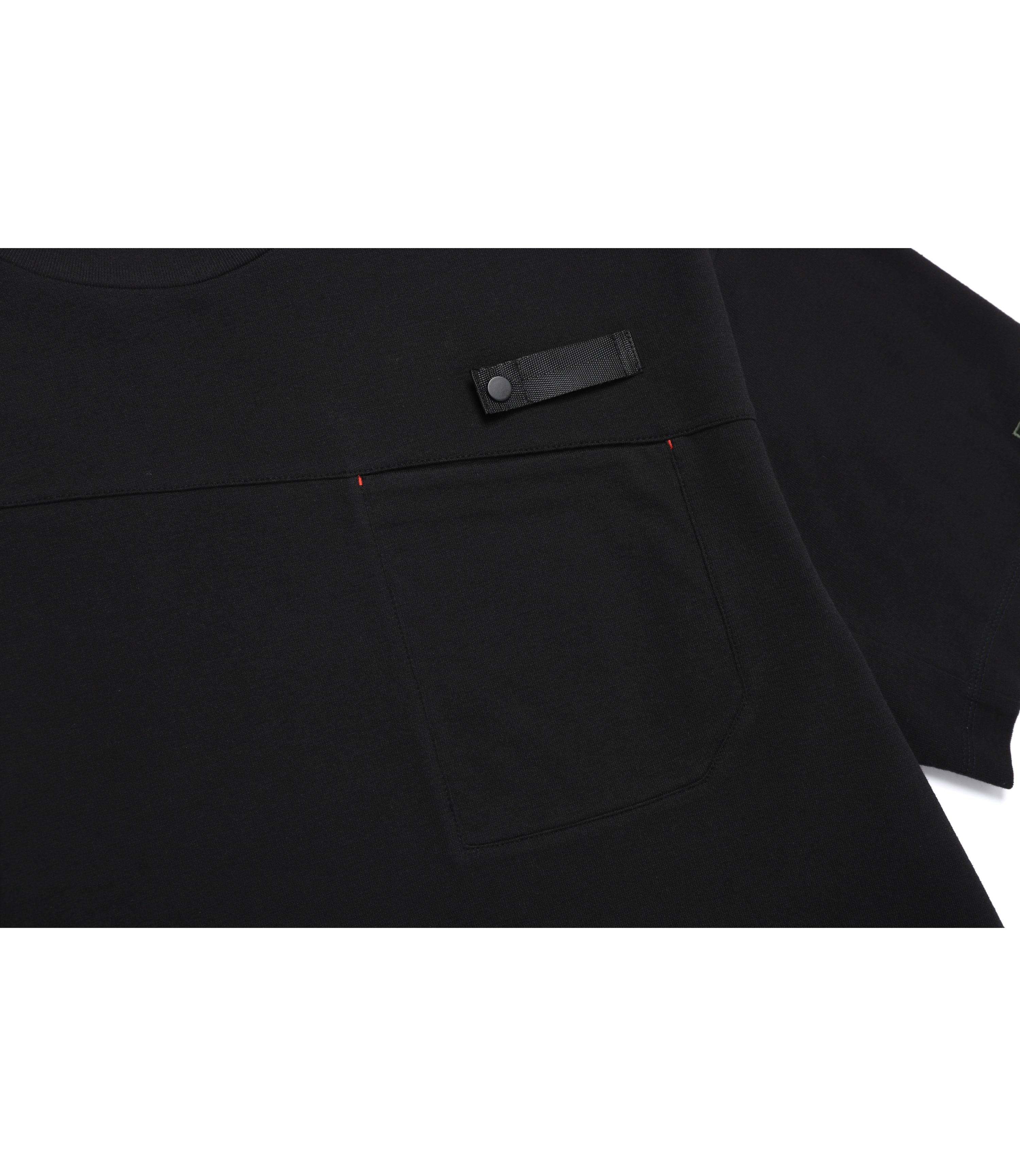 Mens NRN Nature Cooling Graphic Semi-Overfit Tee<br>BLACK