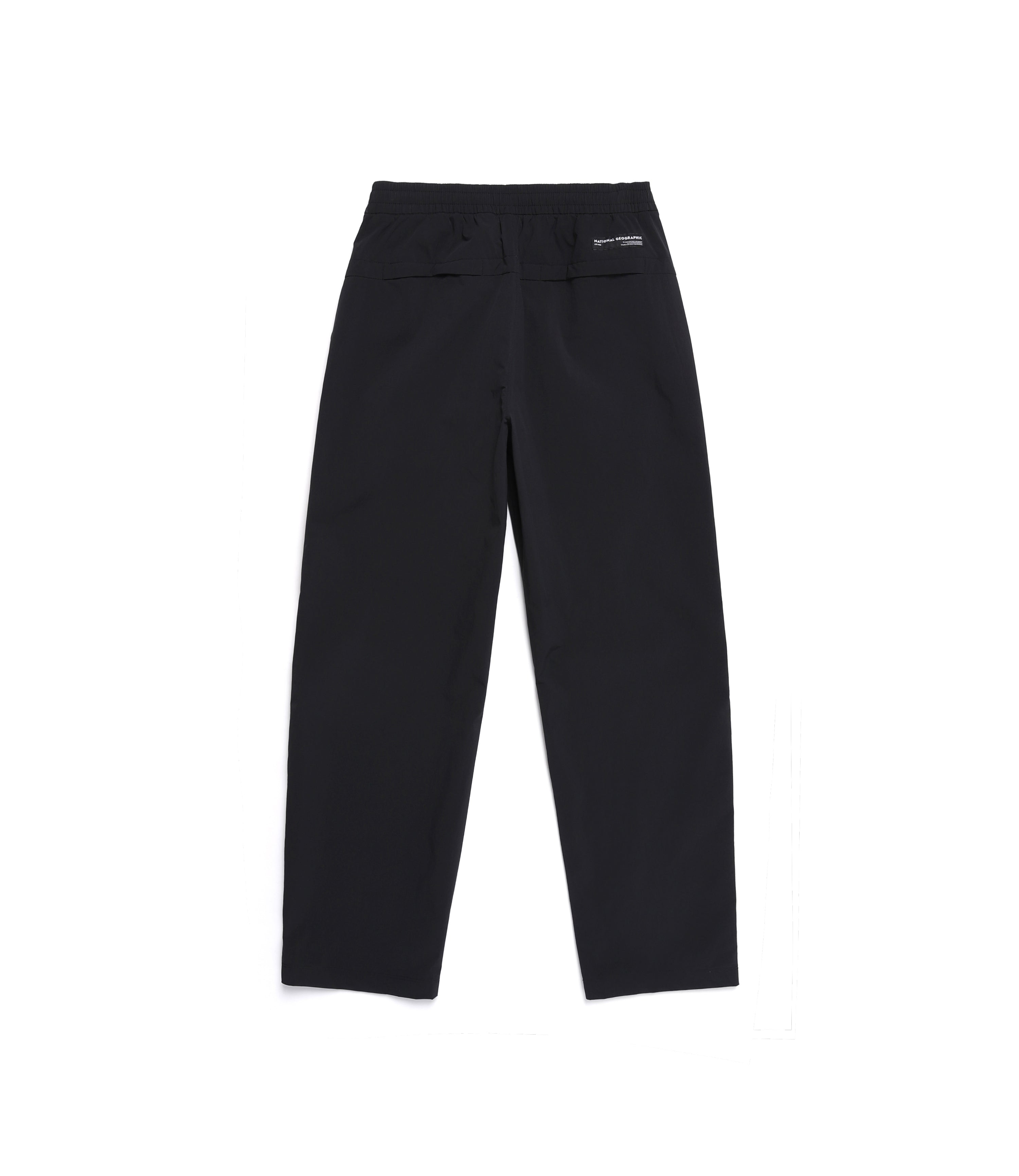 Unisex ADELIE Lightweight Woven Stretch Relaxed Fit Pants<br>CARBON BLACK