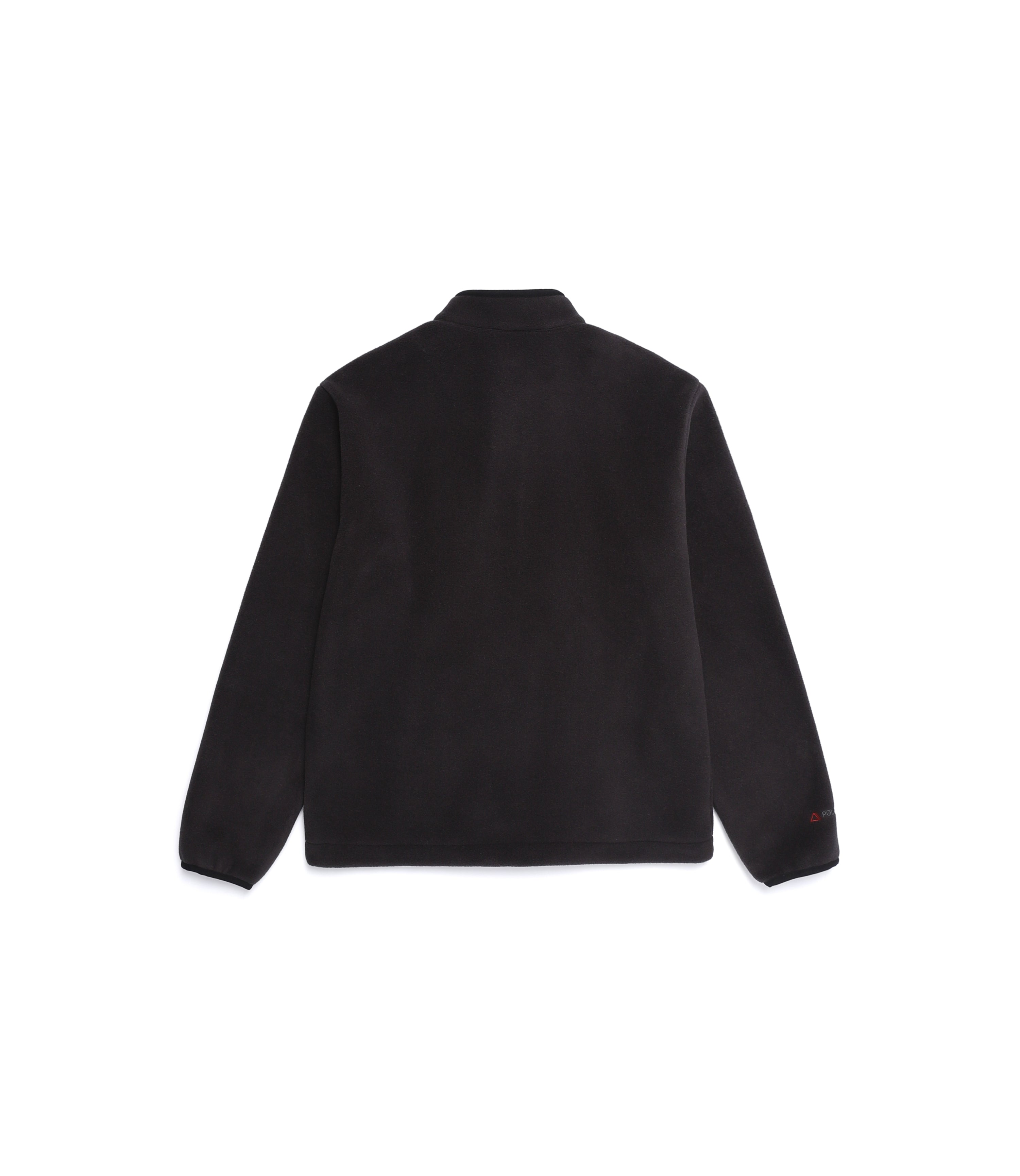 Unisex POLARTEC NAOS Half Zip-Up Sweatshirt<br>BLACK