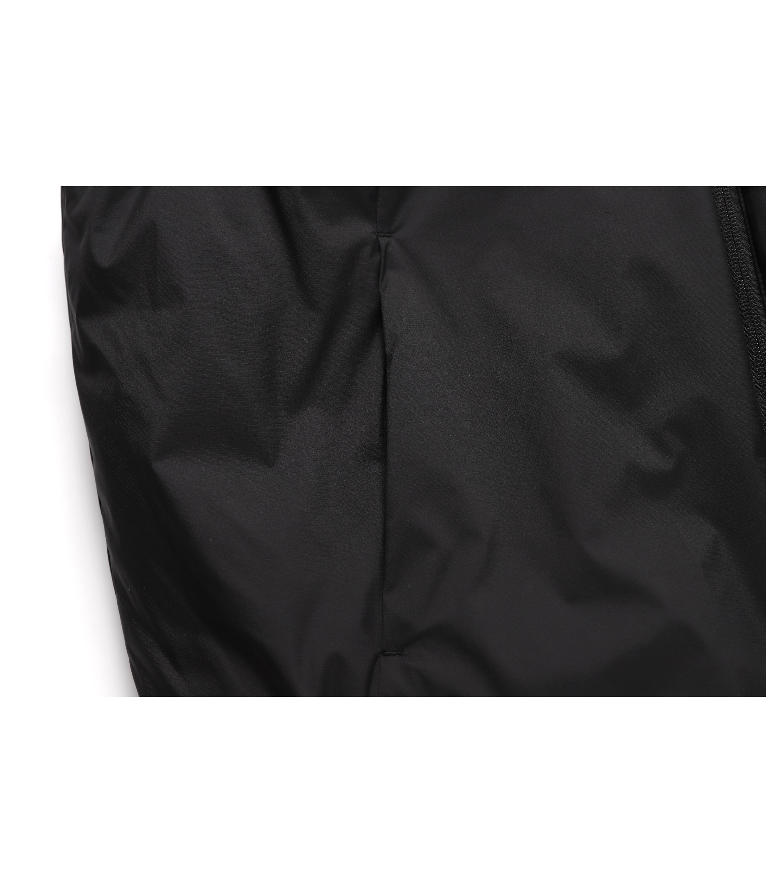 Men's Tornier High Neck Light Weight Goose Down Vest<br>CARBON BLACK