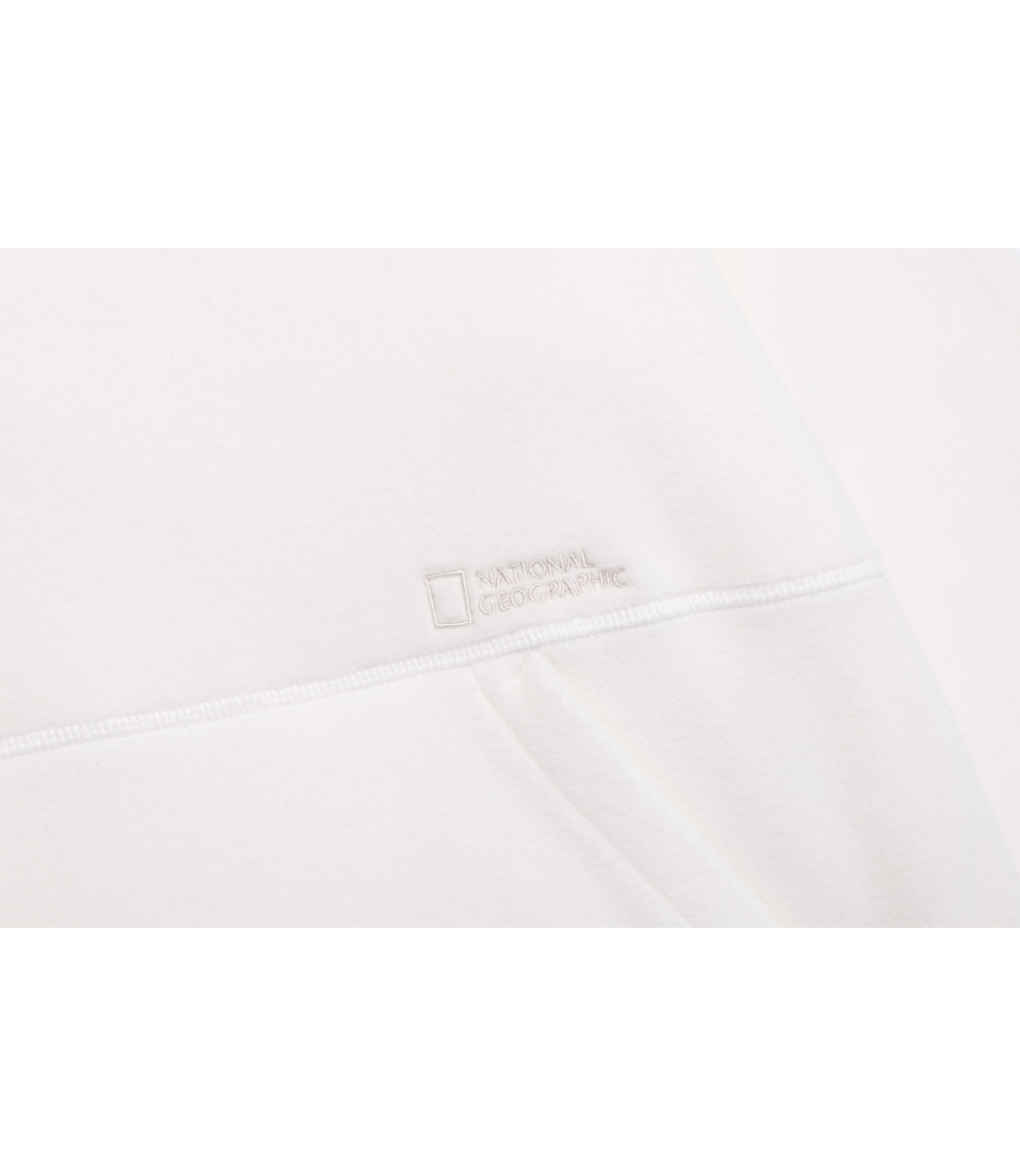 Women's POLARTEC NAOS Fleece Half Zip-Up Hoodie<br>O/WHITE