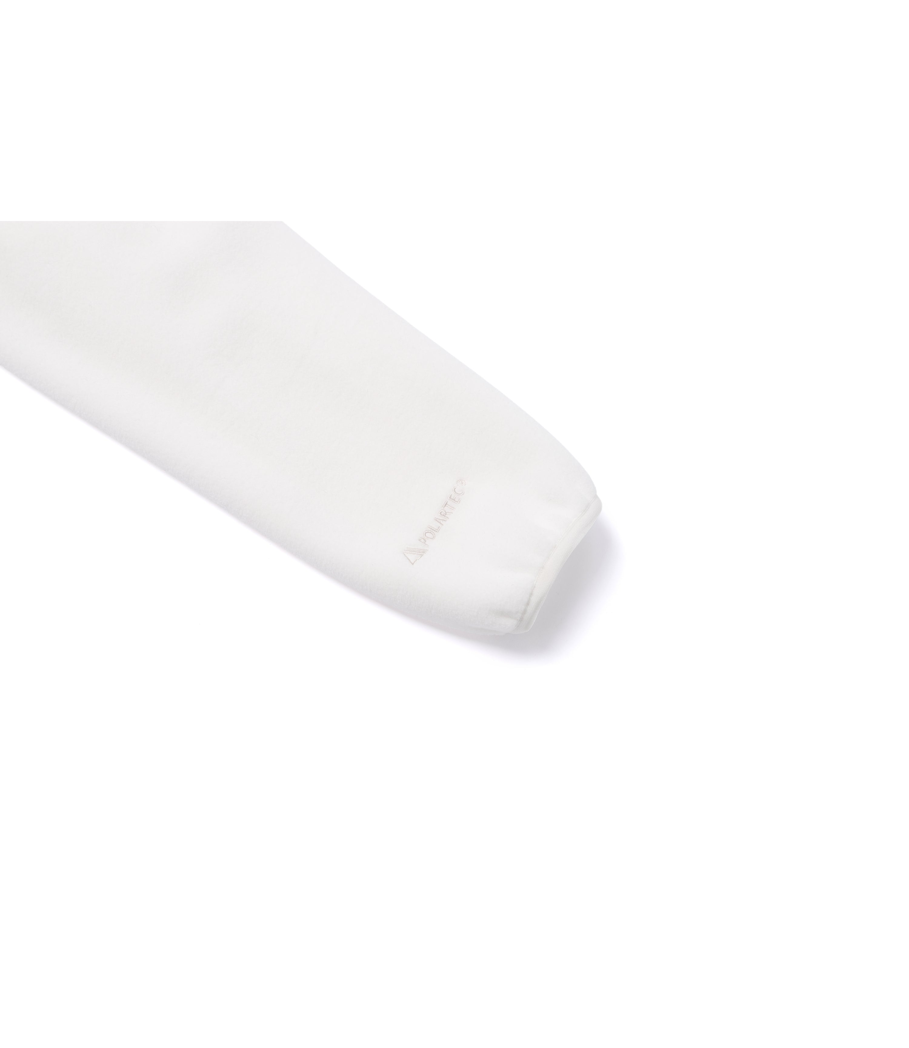 Women's POLARTEC NAOS Fleece Half Zip-Up Hoodie<br>O/WHITE