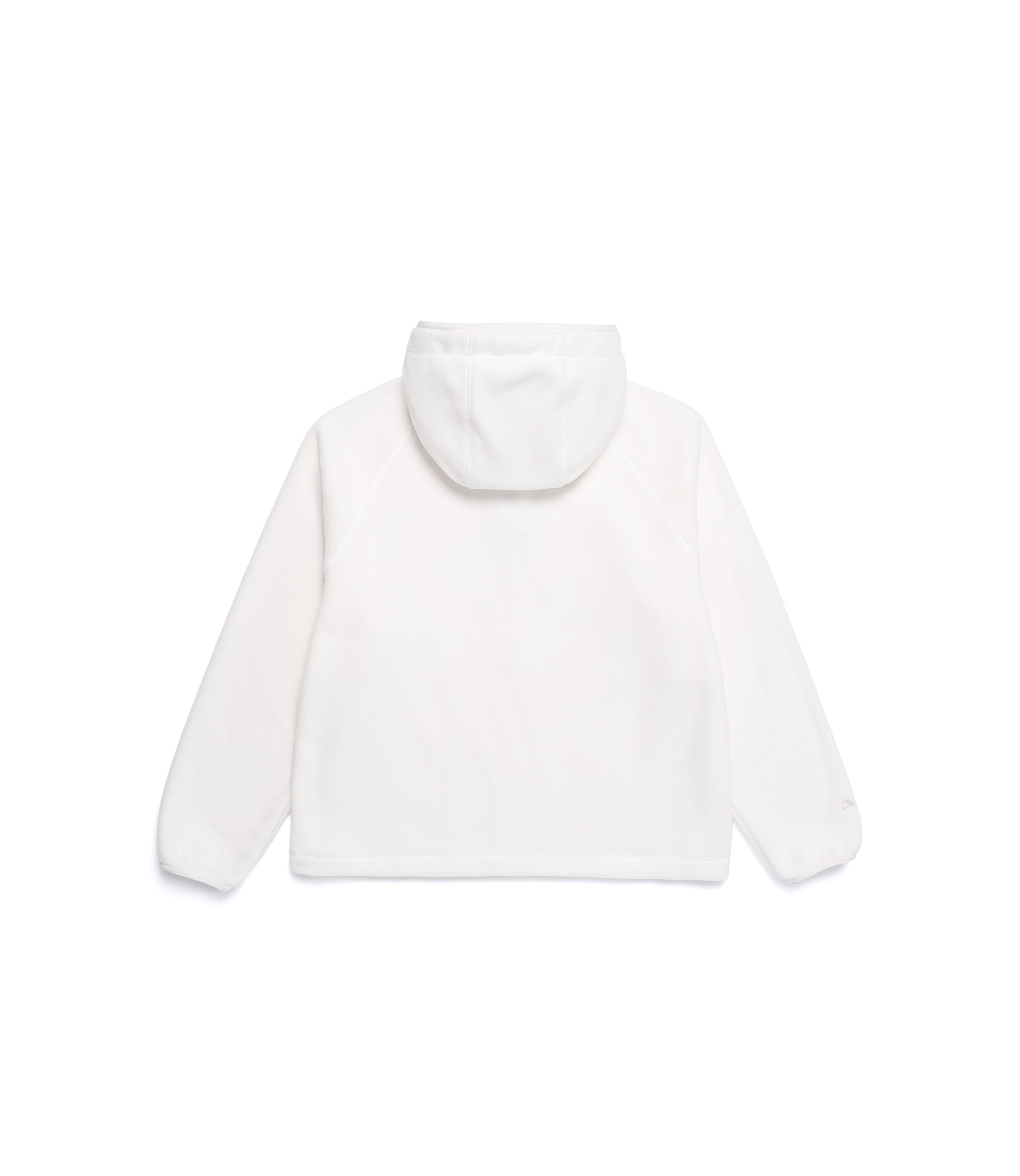 Women's POLARTEC NAOS Fleece Half Zip-Up Hoodie<br>O/WHITE