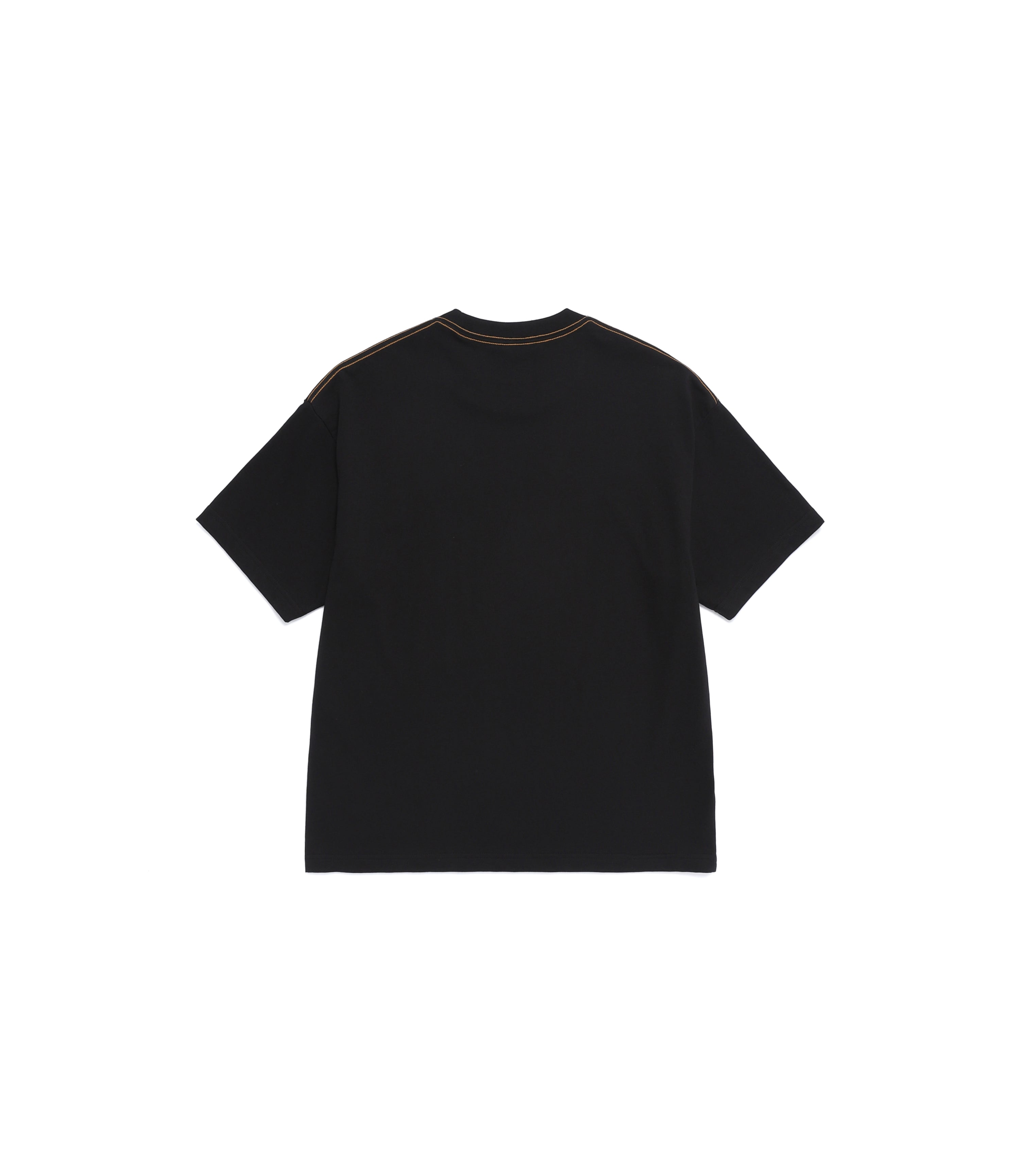 Unisex RATEL Regen Animal Small Graphic Short Sleeve Tee<br>BLACK