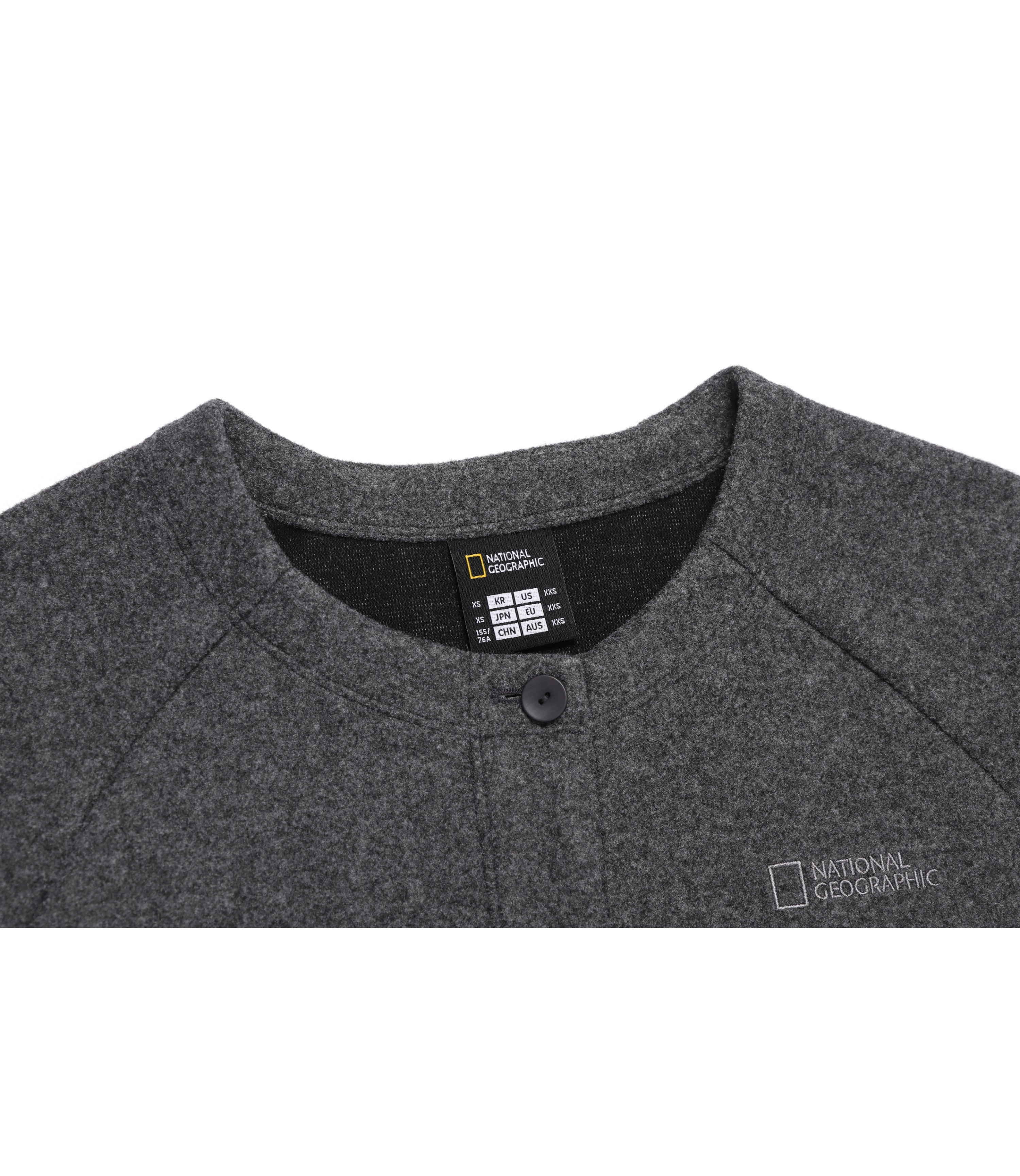 Women's Gliese Round-Neck Cardigan<br>CHARCOAL