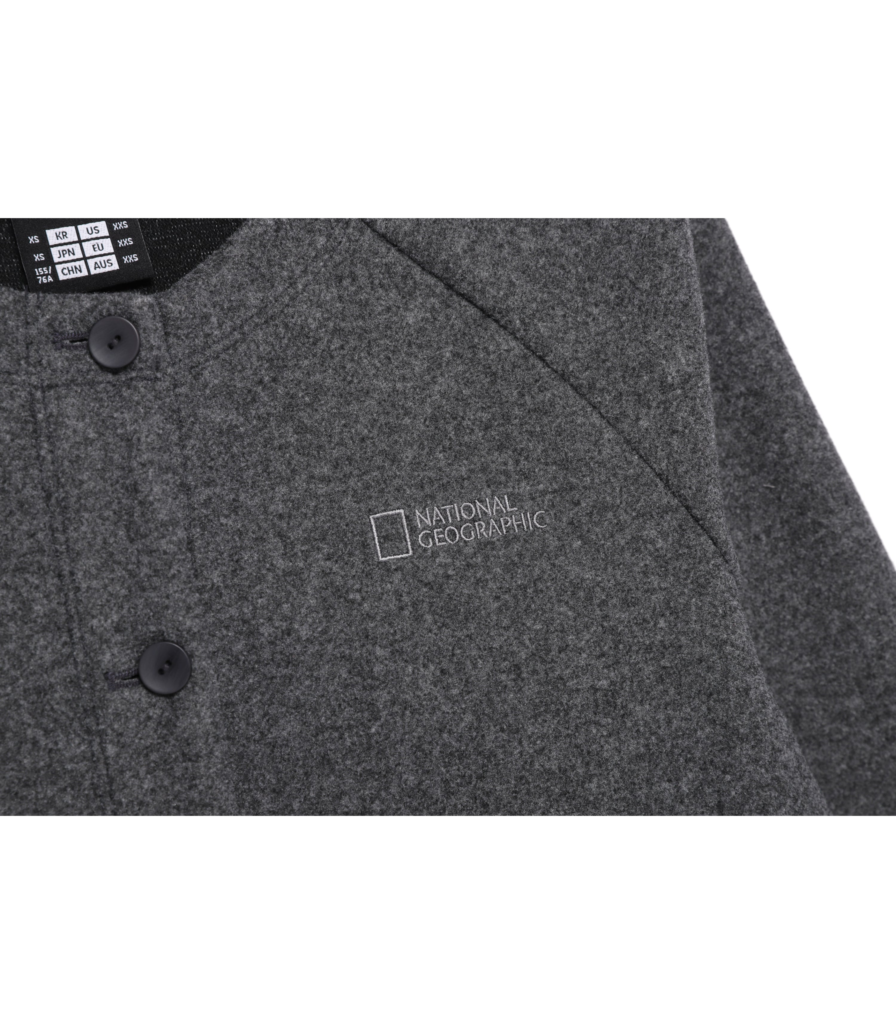 Women's Gliese Round-Neck Cardigan<br>CHARCOAL