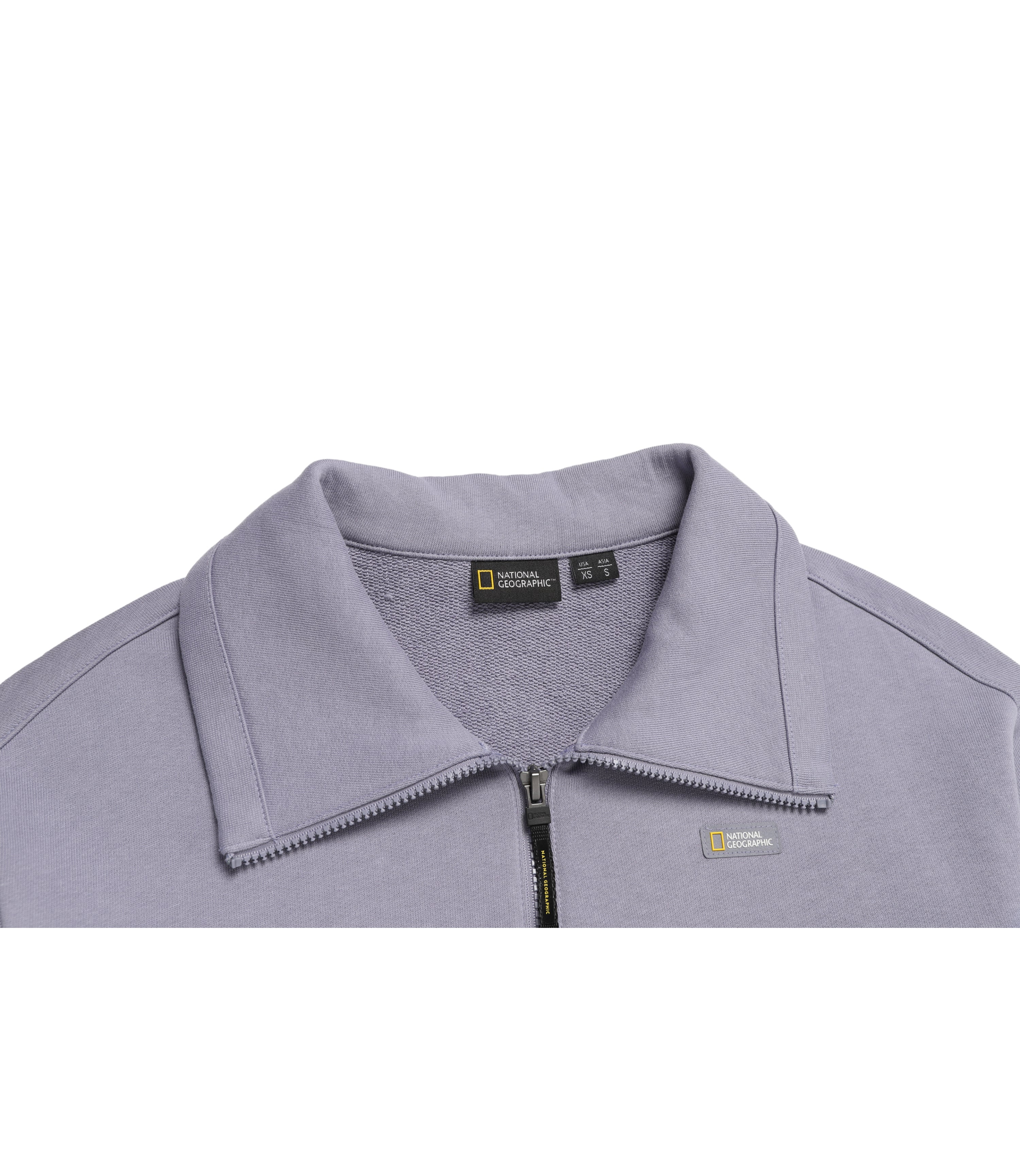 Women's Half Zip-Up Collar-Neck Detailed One-Piece<br>RED BEAN