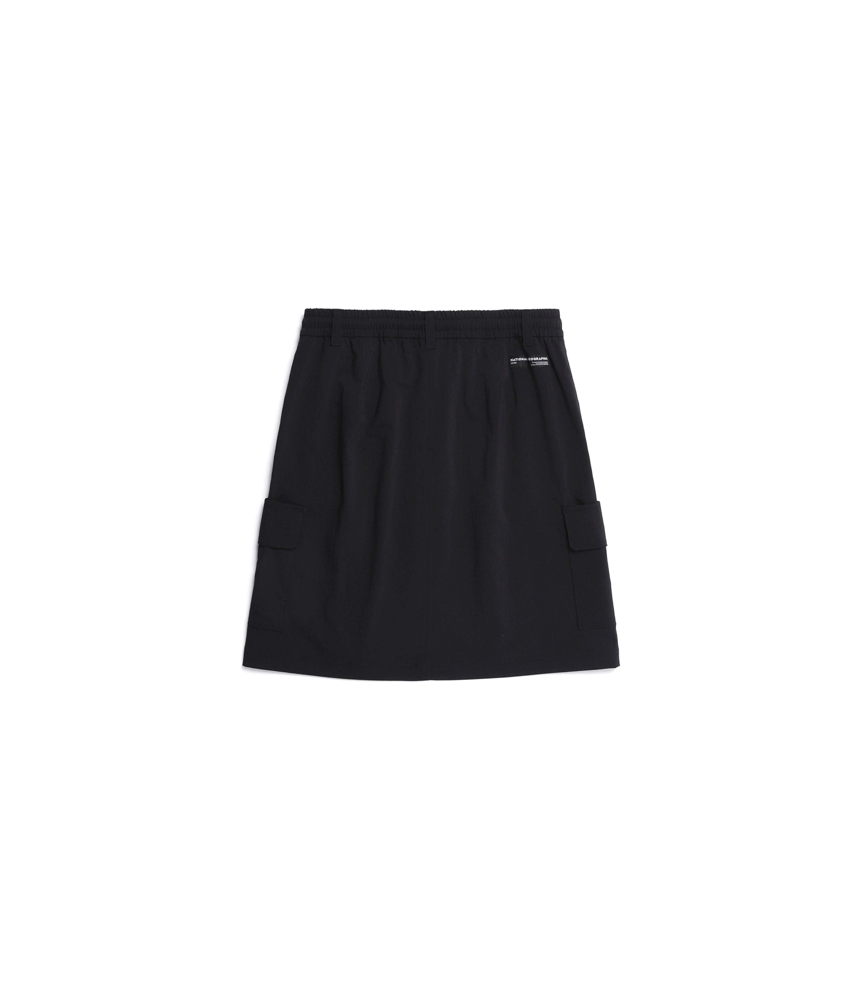 Women's Woven Cargo Skirt<br>CARBON BLACK