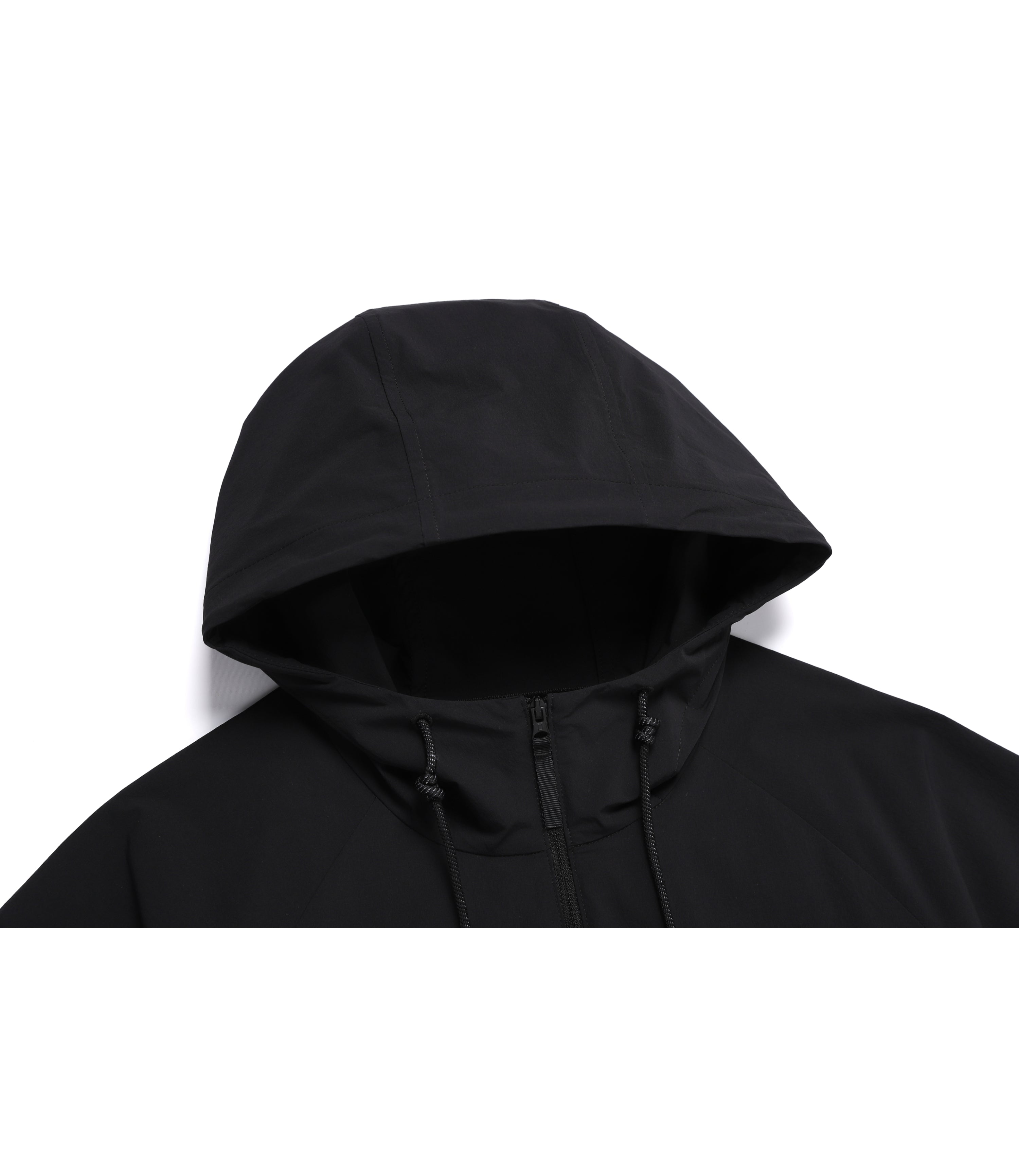 Women's Freeze Stretch H-Line Hooded Short Sleeve Dress<br>BLACK