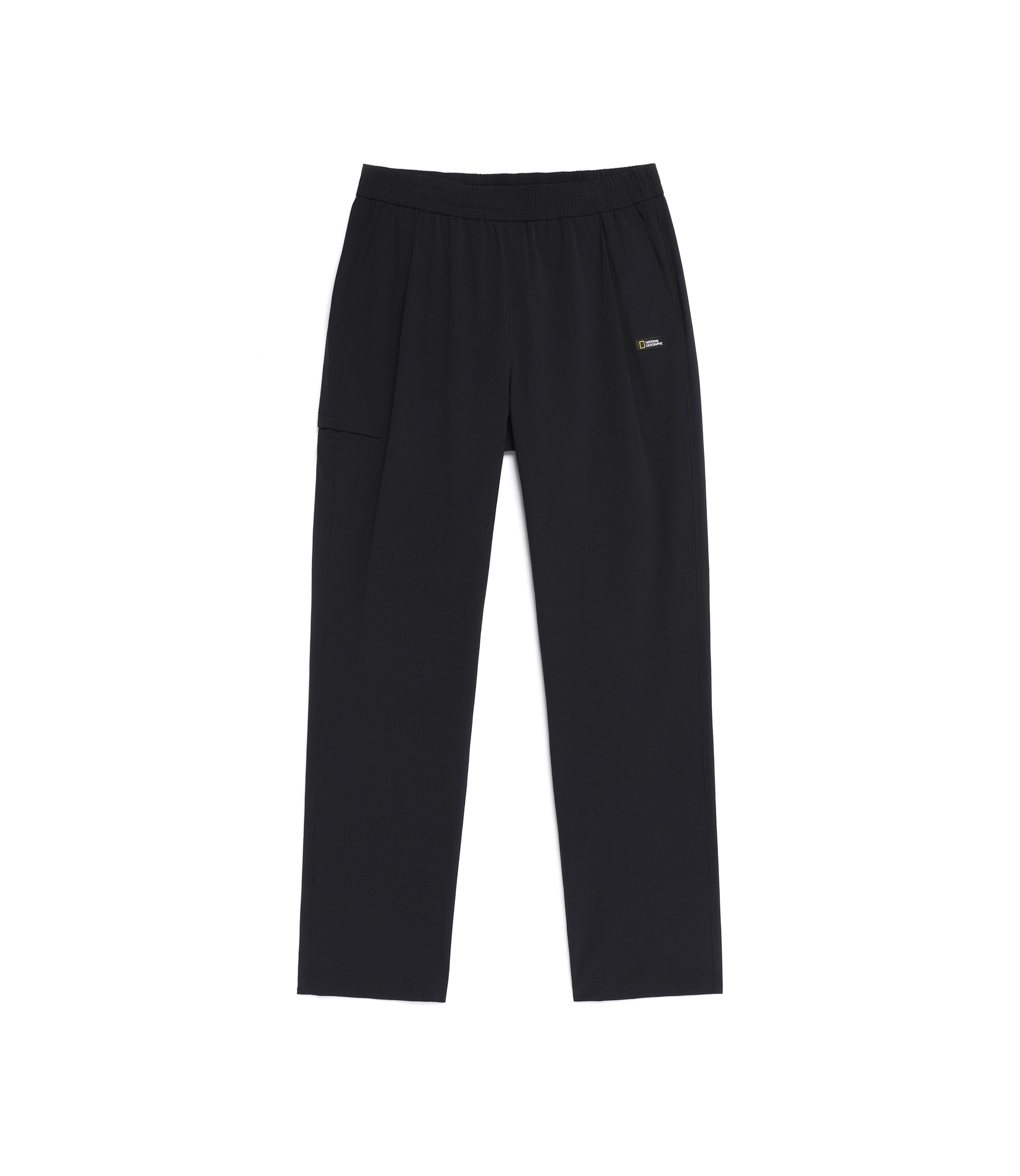 Women's ADELIE Cooling Stretch Basic Fit Straight Pants<br>BLACK
